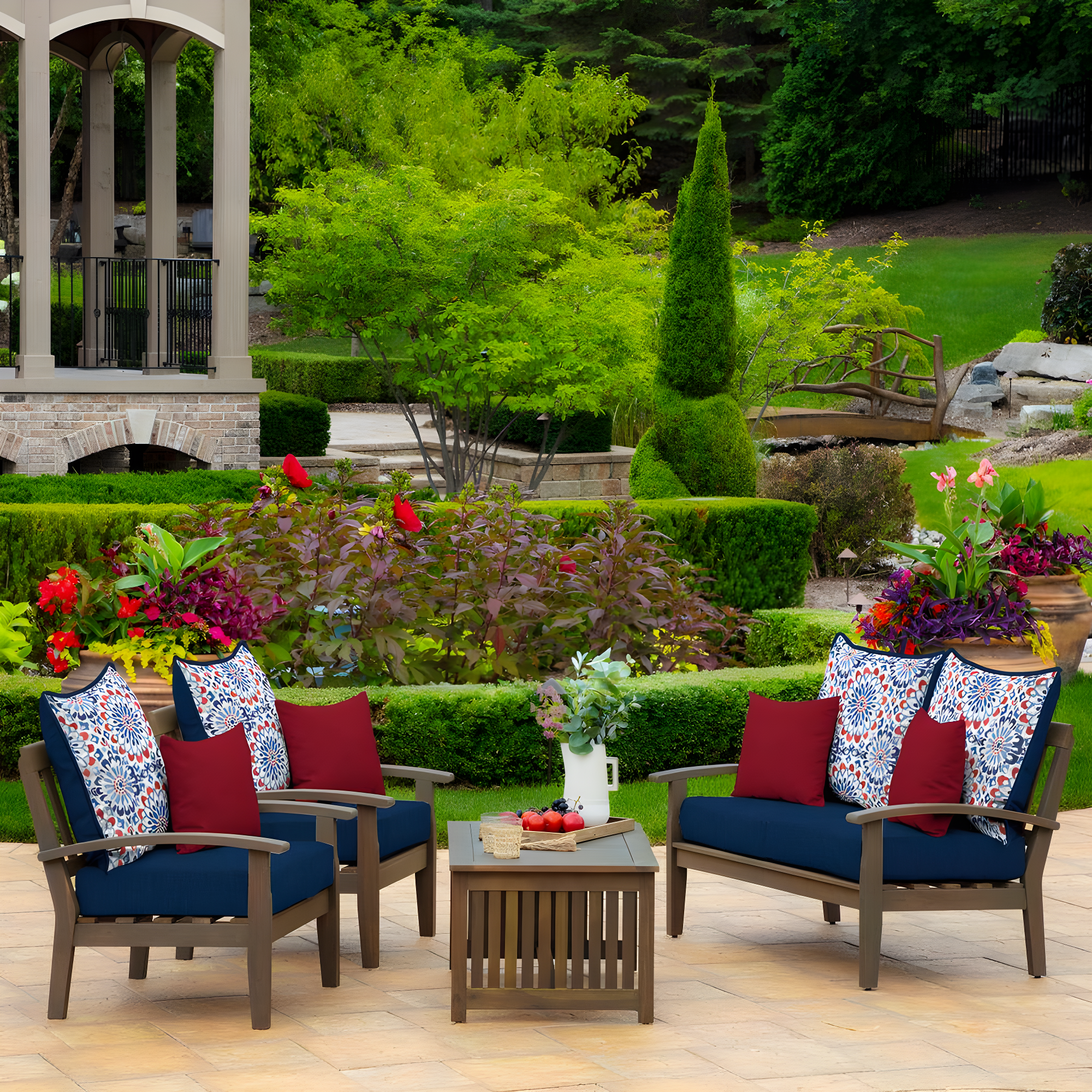 Outdoor Lounge Chair Cushion