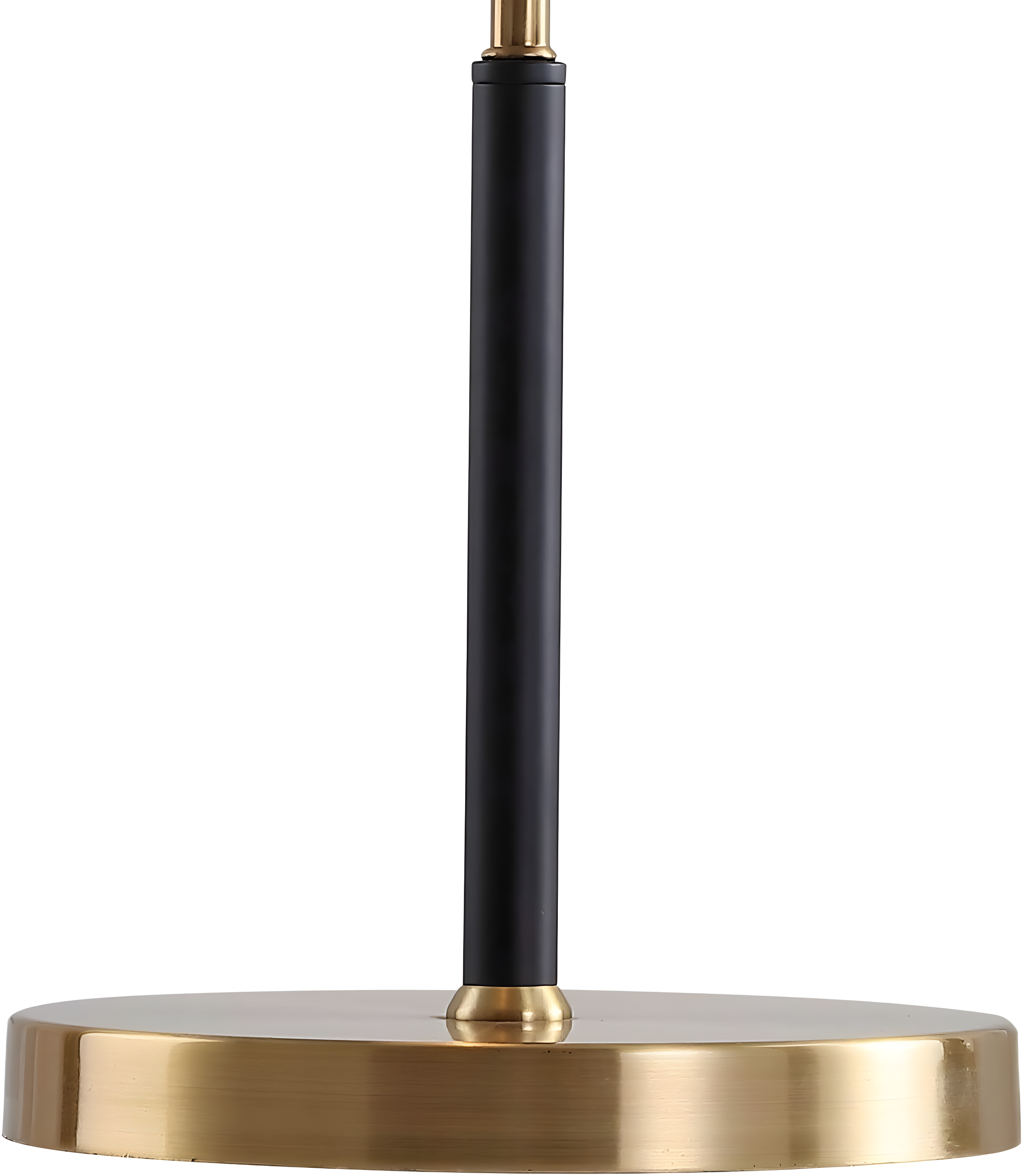 22.5" Oskar Moody Metal Desk Lamp Black/Gold (Includes LED Light Bulb) - JONATHAN Y: Modern Accent with Rotary Switch