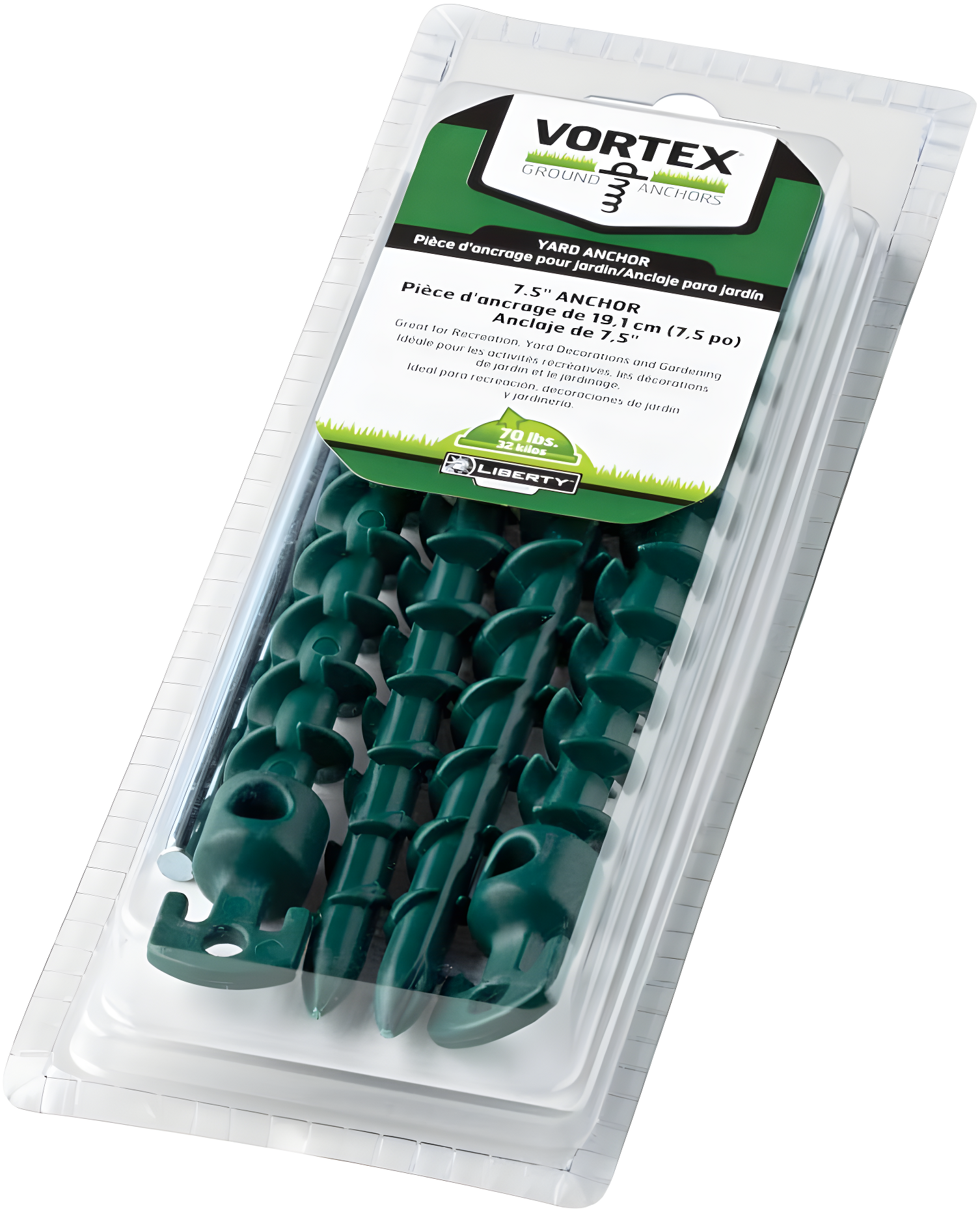 Vortex Gardening Ground Anchor (Set of 4)