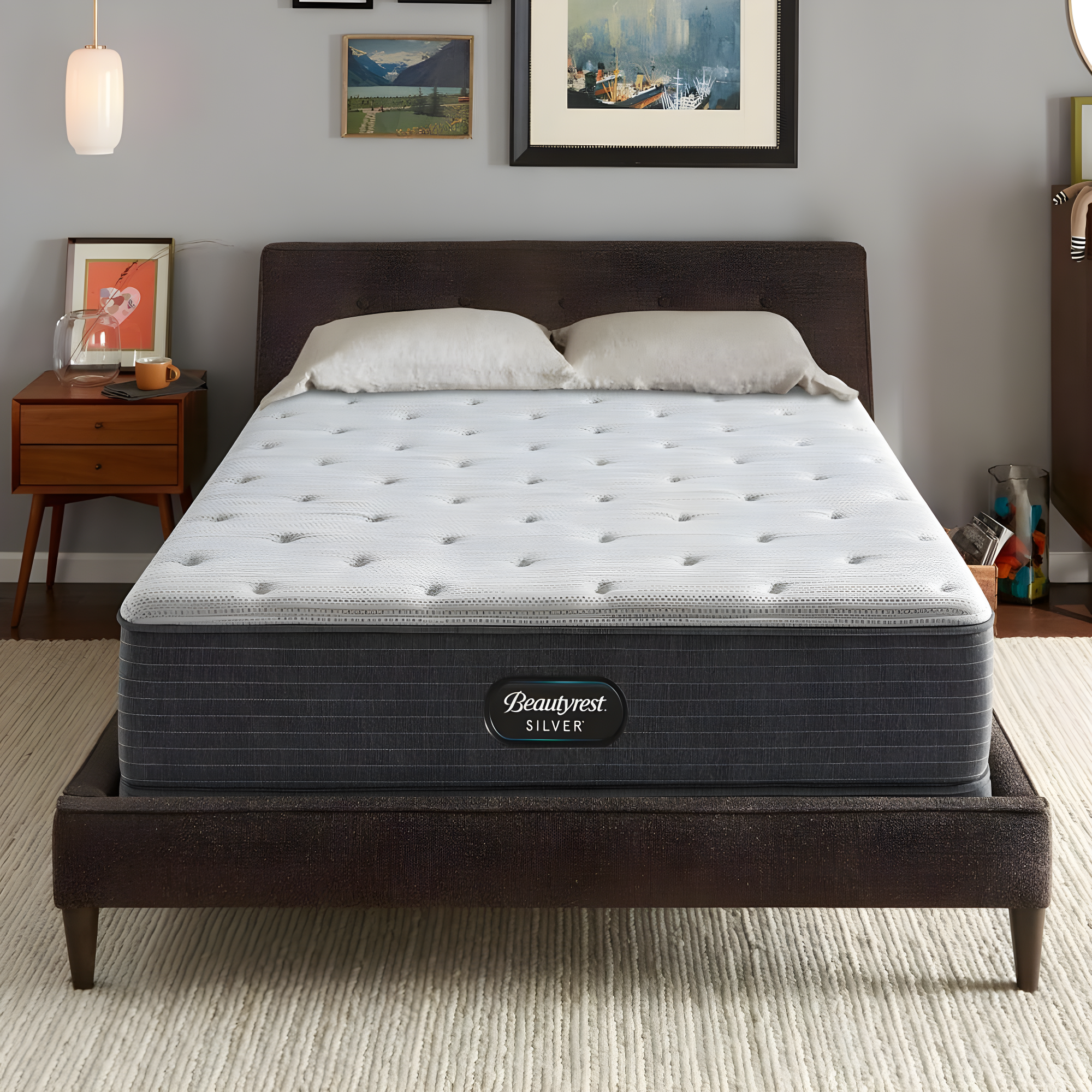 Beautyrest Silver BRS900 Plush 12" Innerspring Mattress