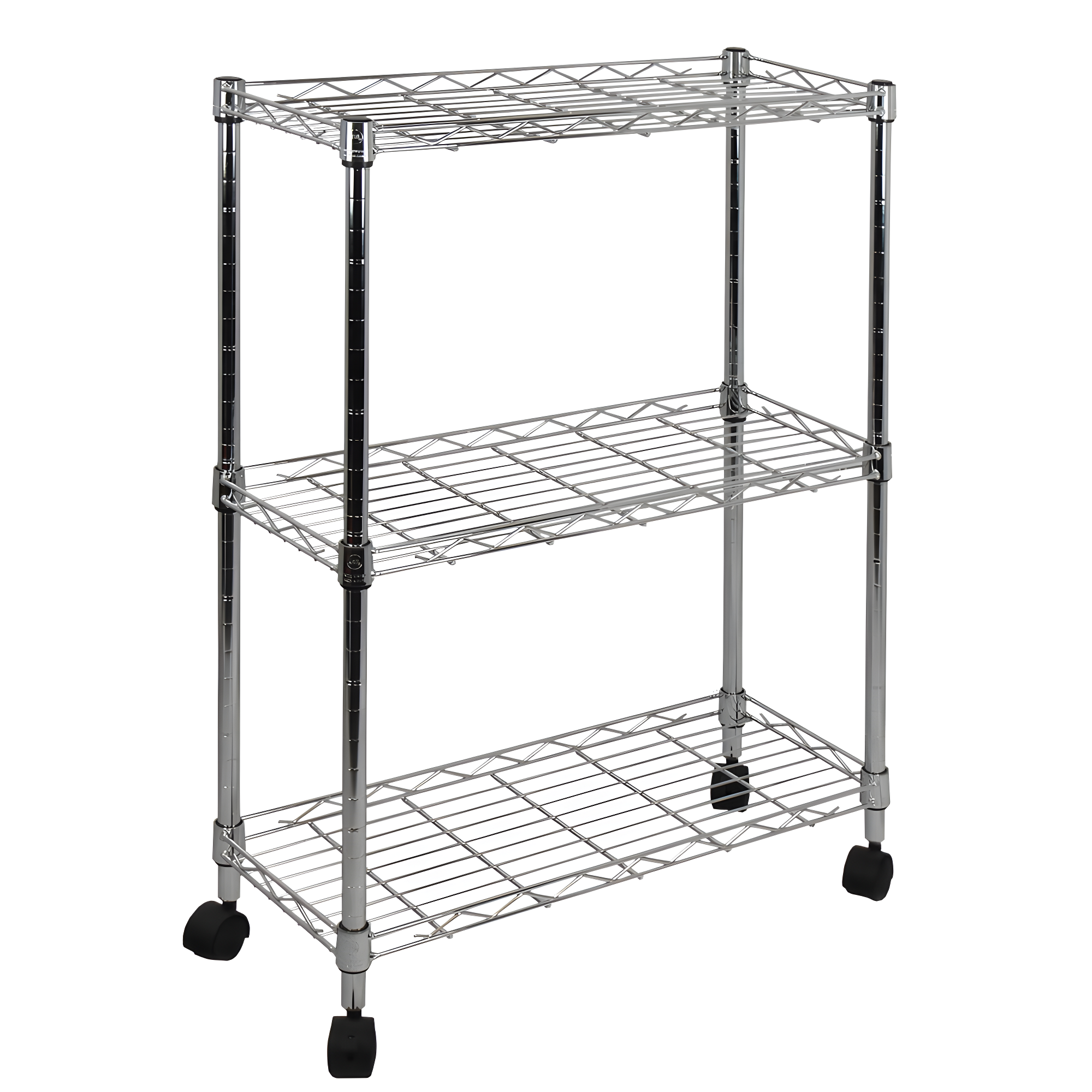 Oceanstar 3-Tier Shelving All-Purpose Utility Cart