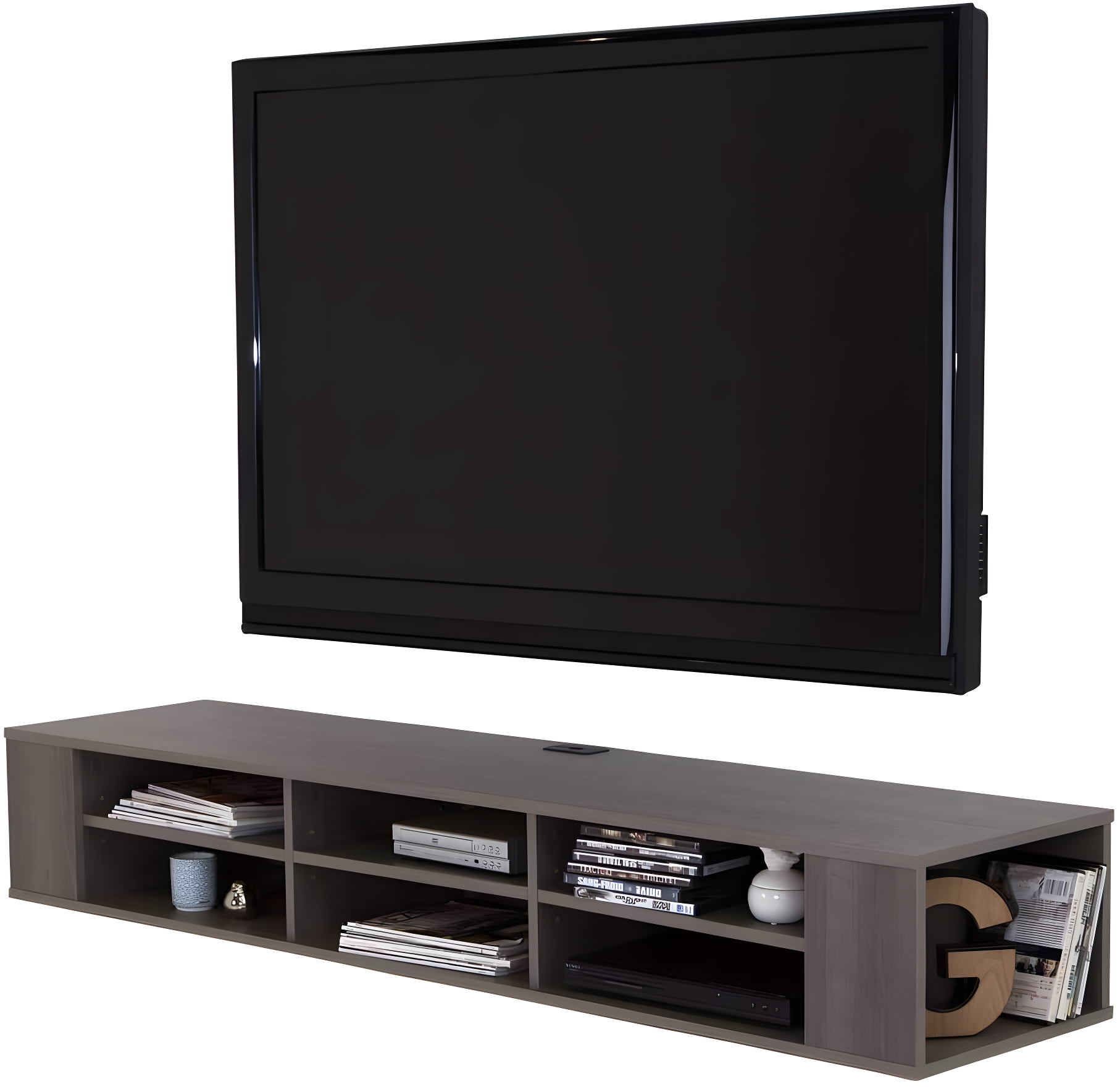 City Life Floating TV Stand for TVs up to 78"