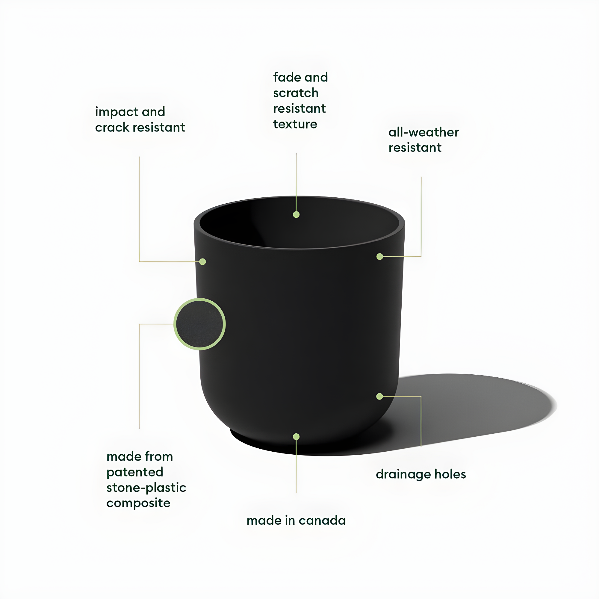 Mason Series Kona Planter