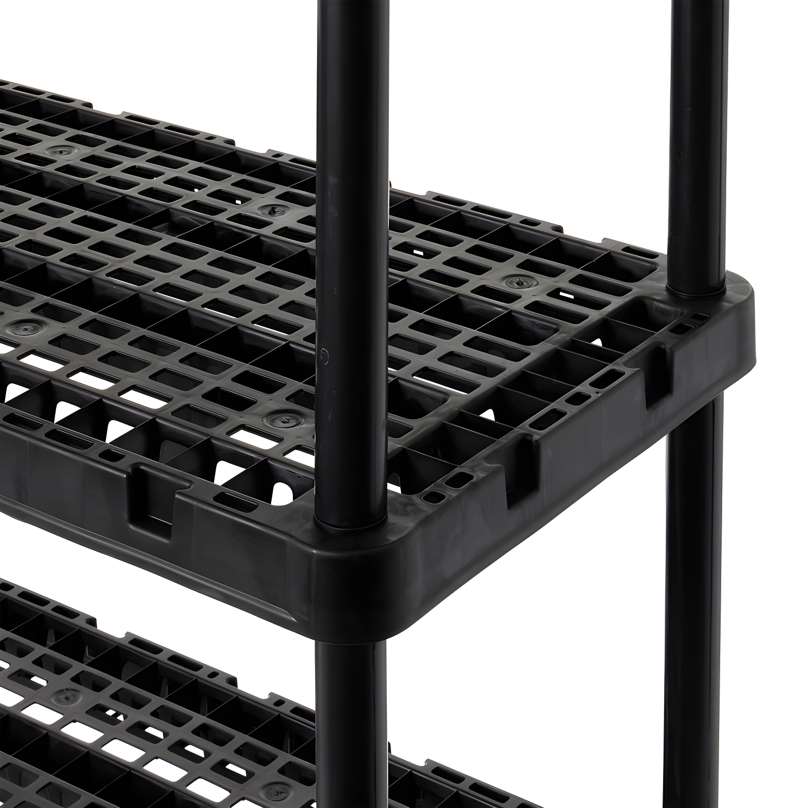 36'' W Plastic Shelving Unit