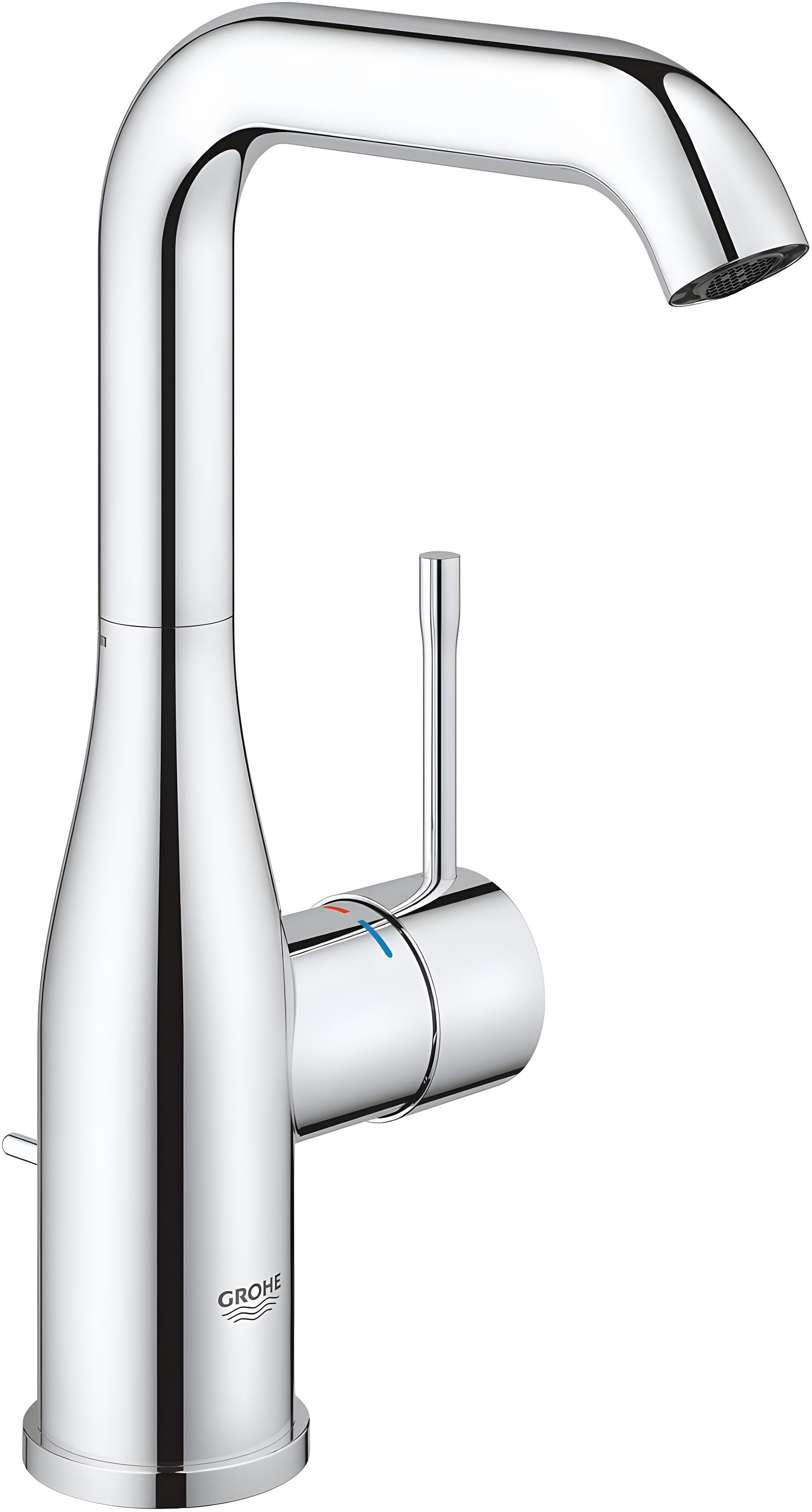 Grohe 23 486 A Essence 1.2 GPM Single Hole Bathroom Faucet - Chrome