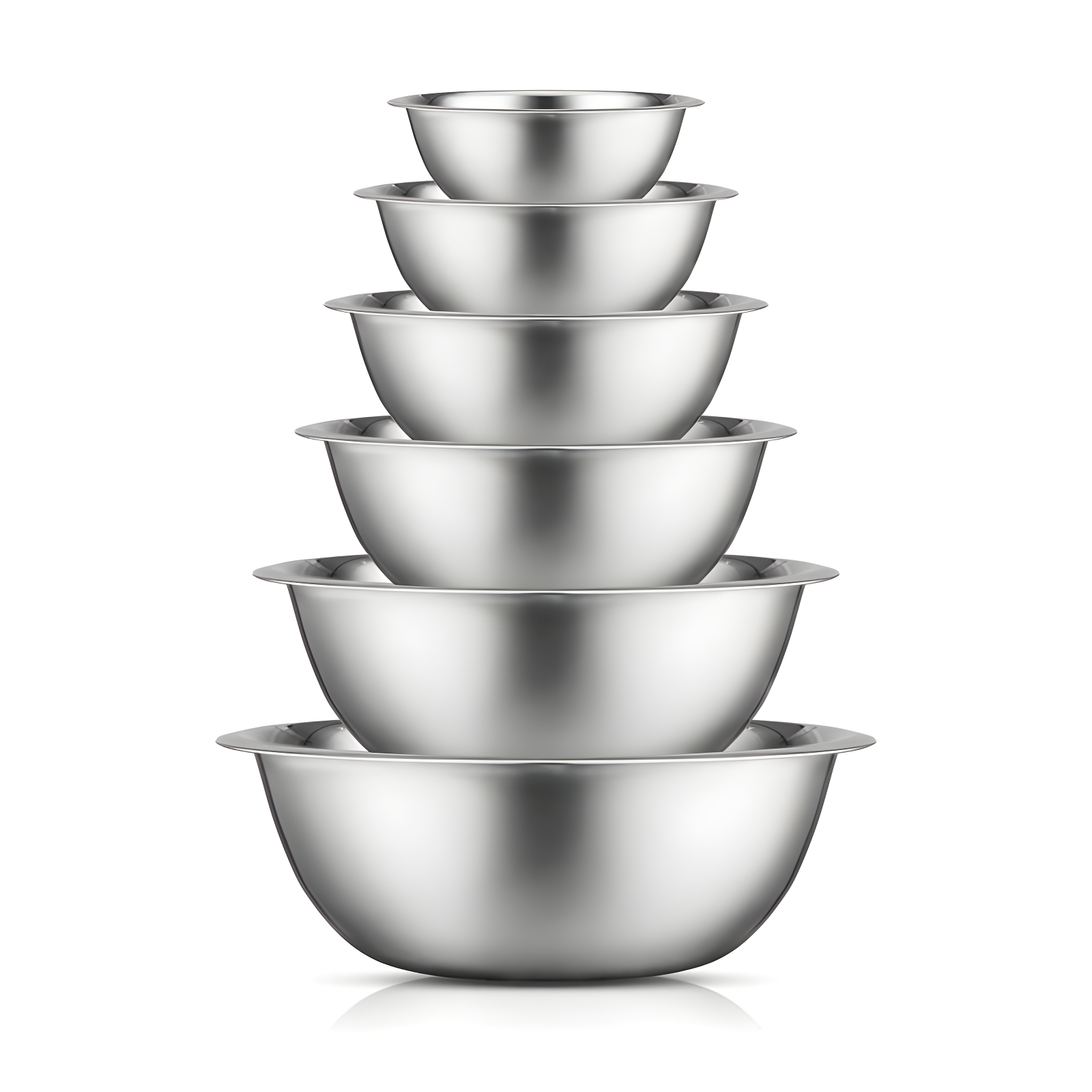 JoyJolt Joyjolt Stainless Steel Mixing Bowl, Set Of 6