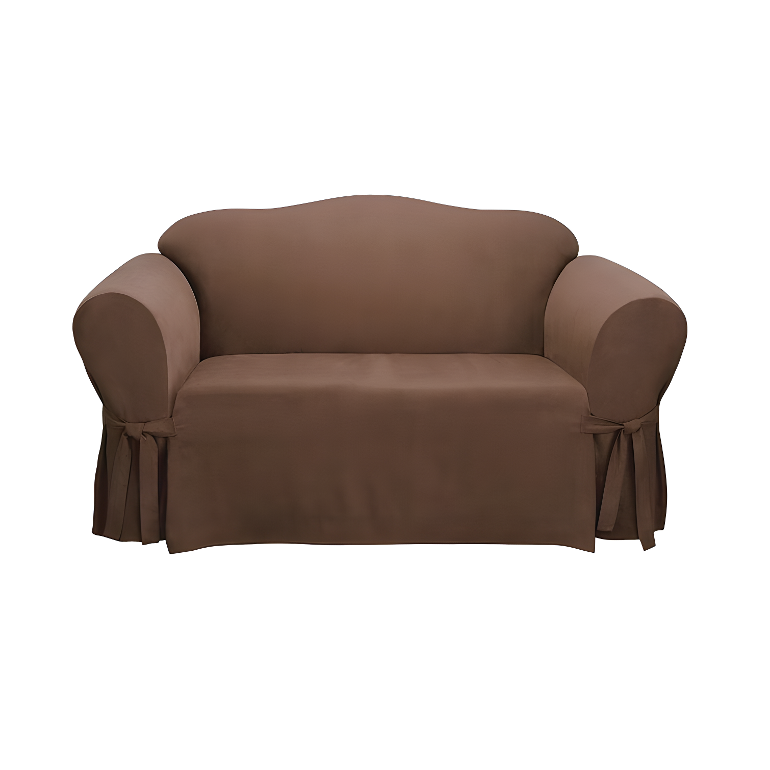 Sure Fit Soft Suede Box Cushion Sofa Slipcover