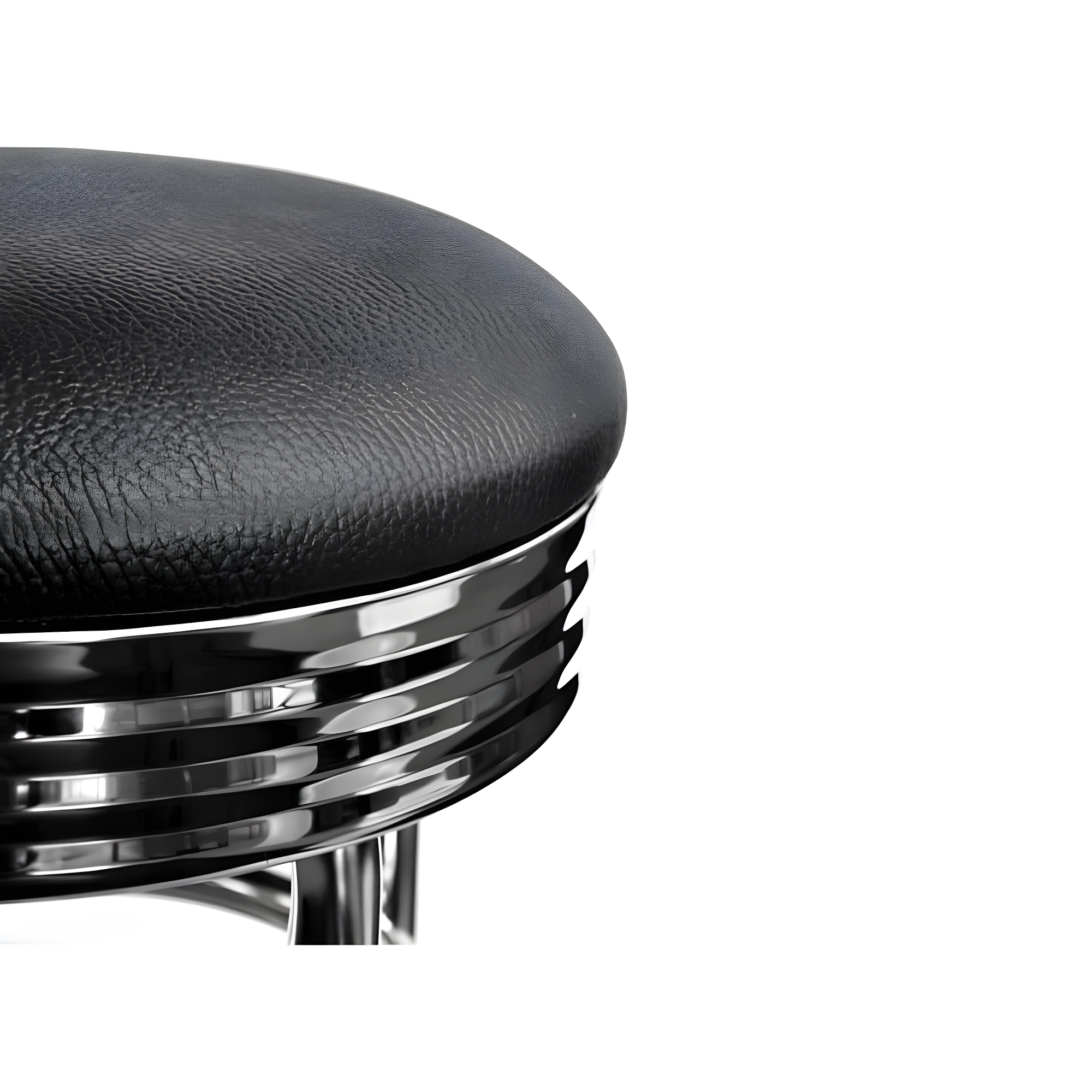 TRINITY 30" Swivel Stool Assembled 2-Pack - Chrome