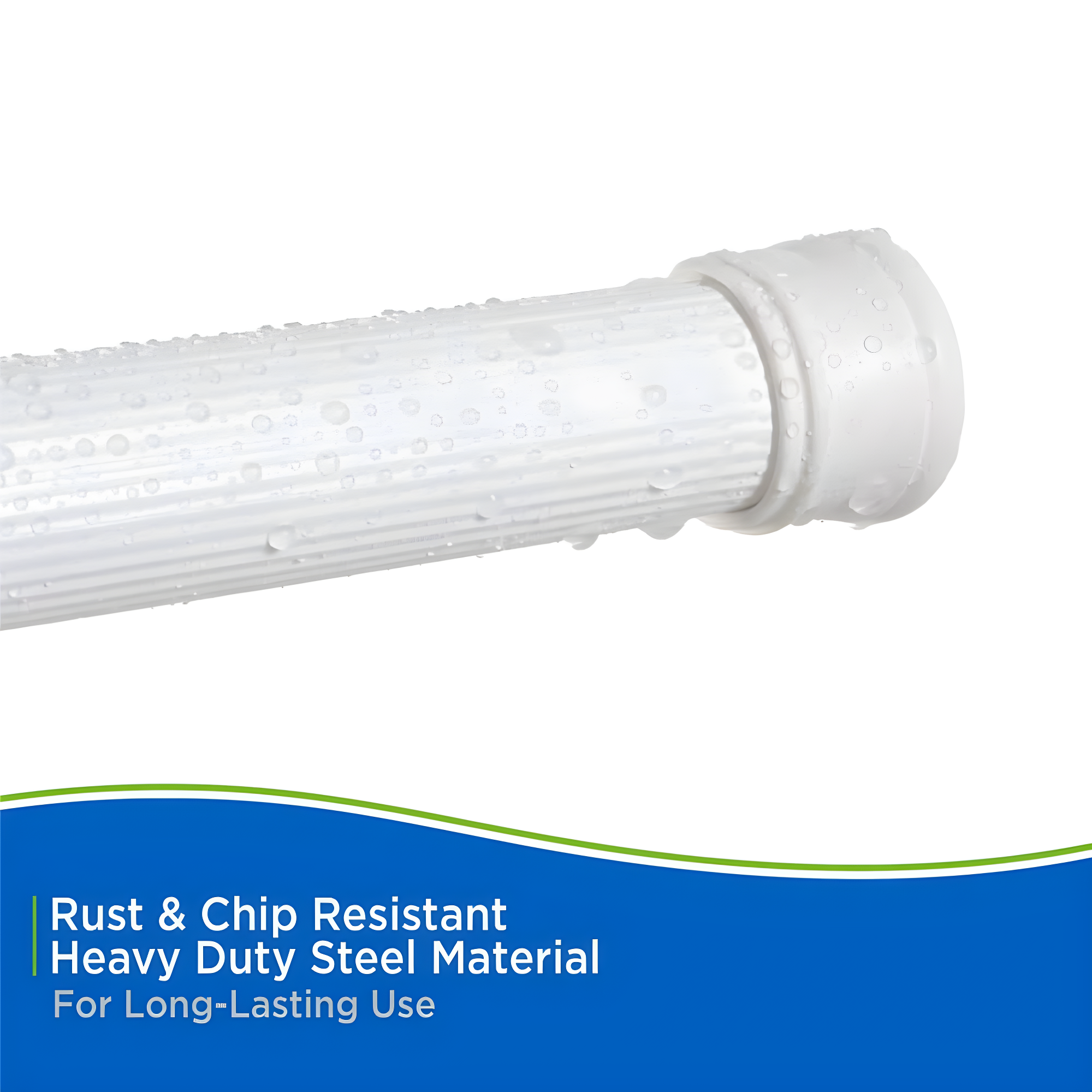 72'' Straight Tension Shower Curtain Rod