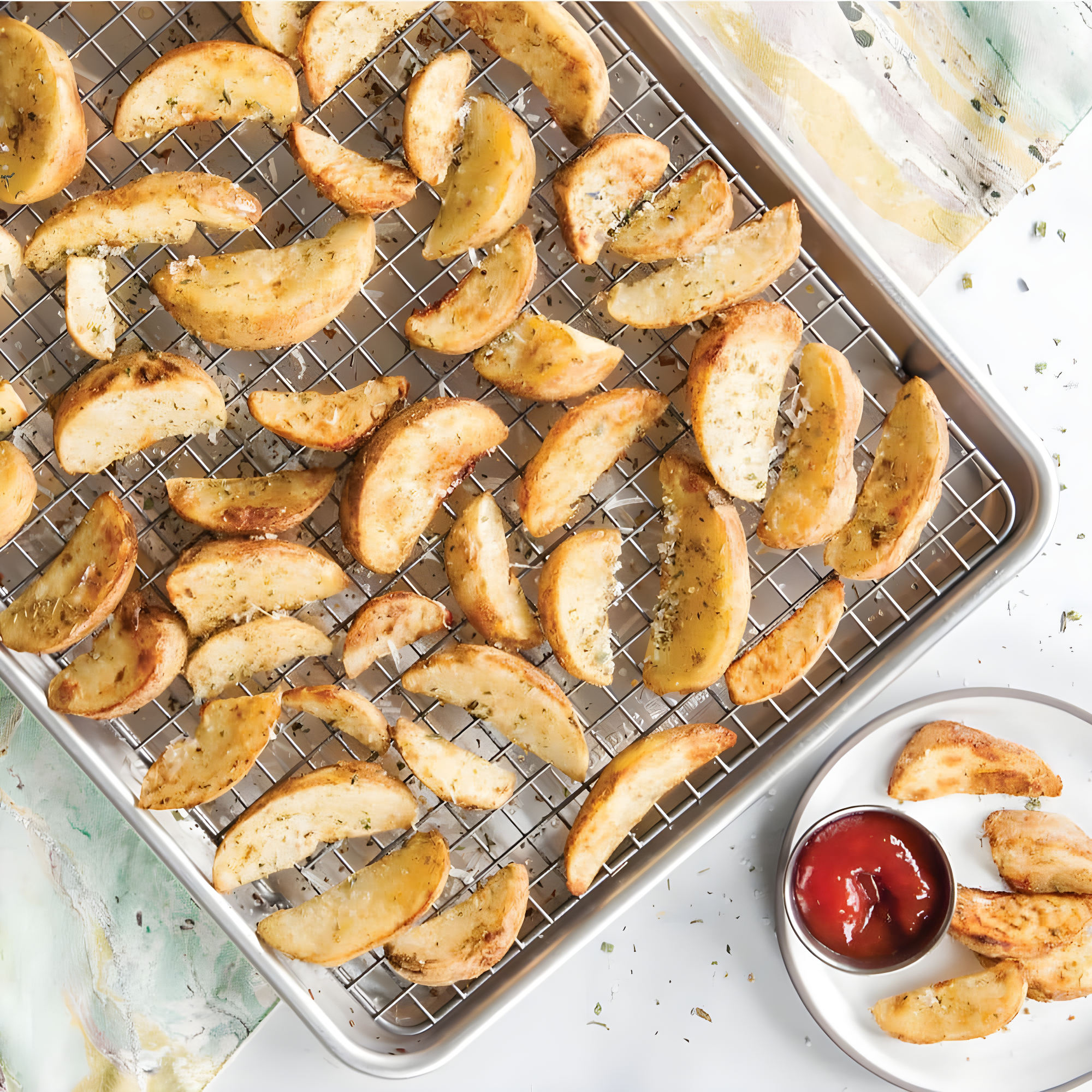 Nordic Ware Nordic Ware Naturals 2 Piece Half Sheet with Grid