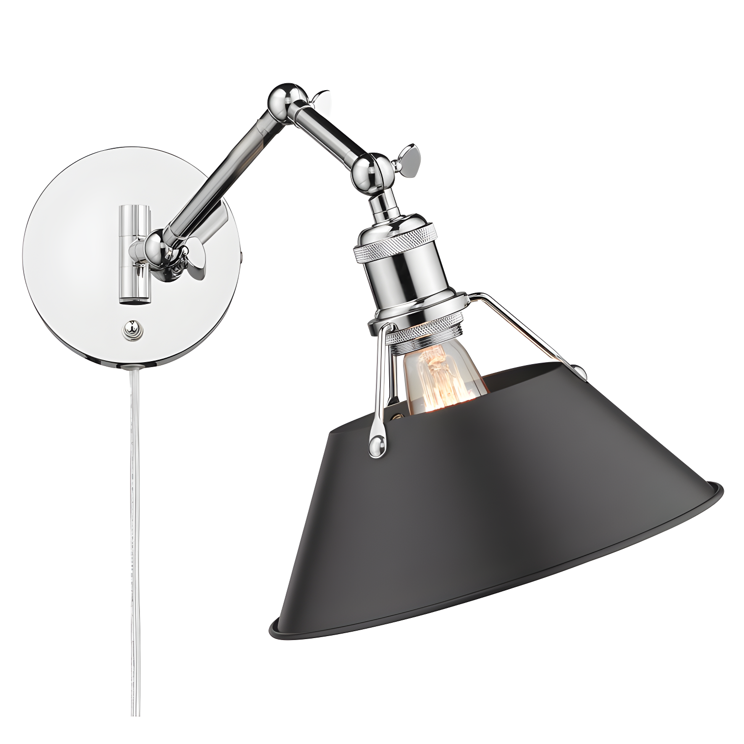 Trent Austin Design® Weatherford Steel Swing Arm Sconce