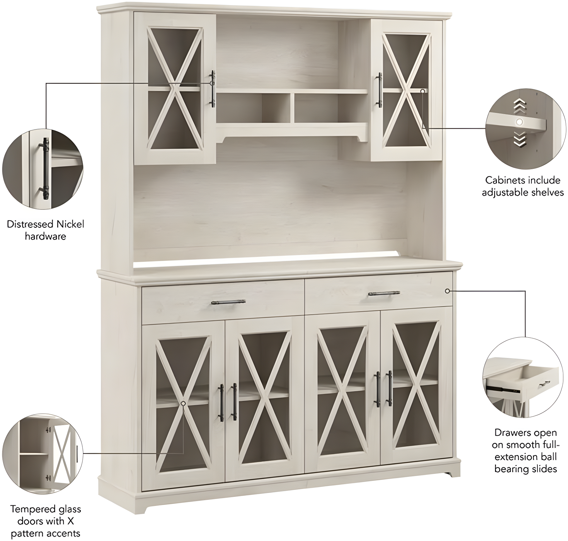 Laurel Foundry Modern Farmhouse® Cokato 60W Storage Cabinet