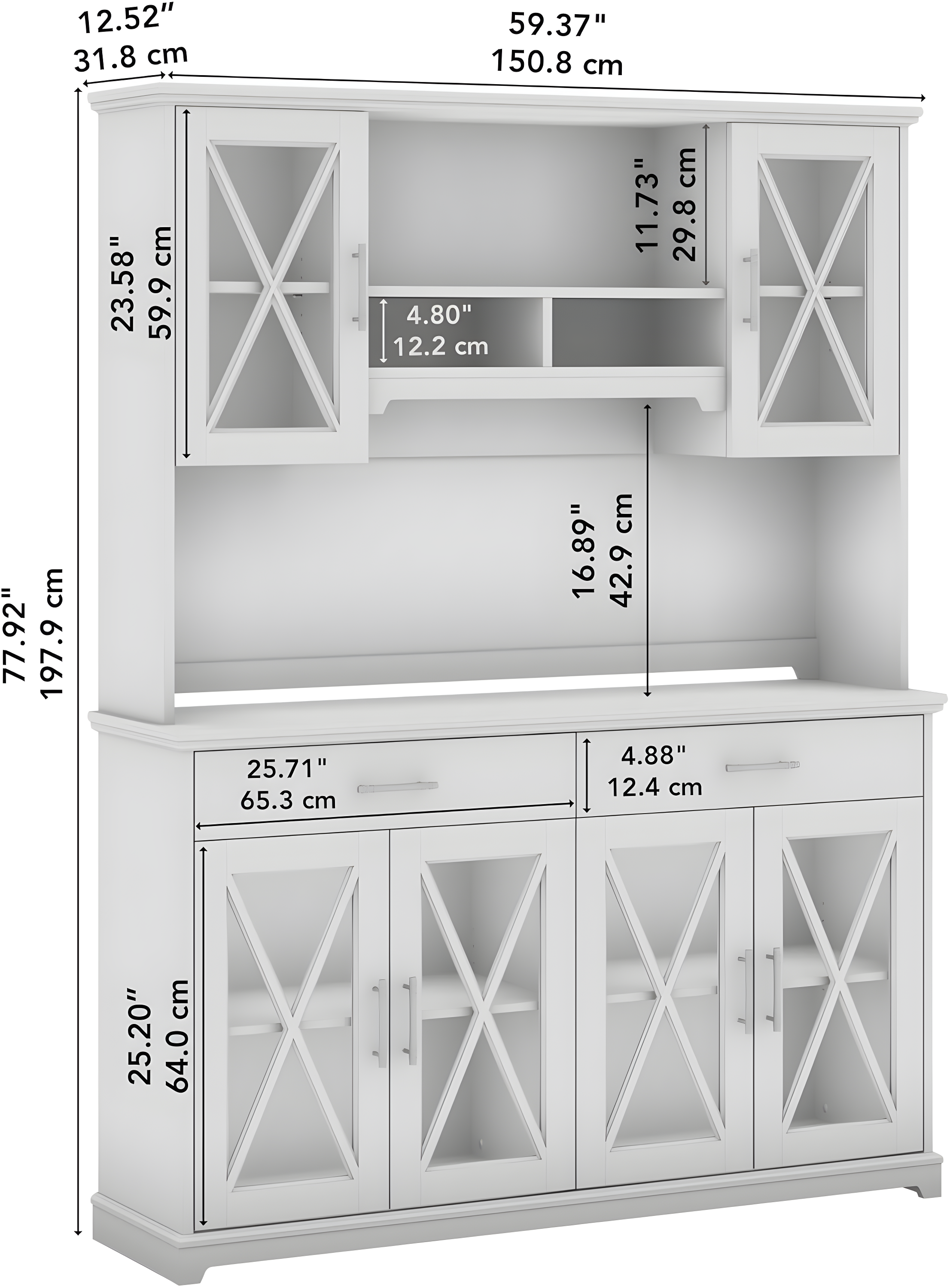Laurel Foundry Modern Farmhouse® Cokato 60W Storage Cabinet