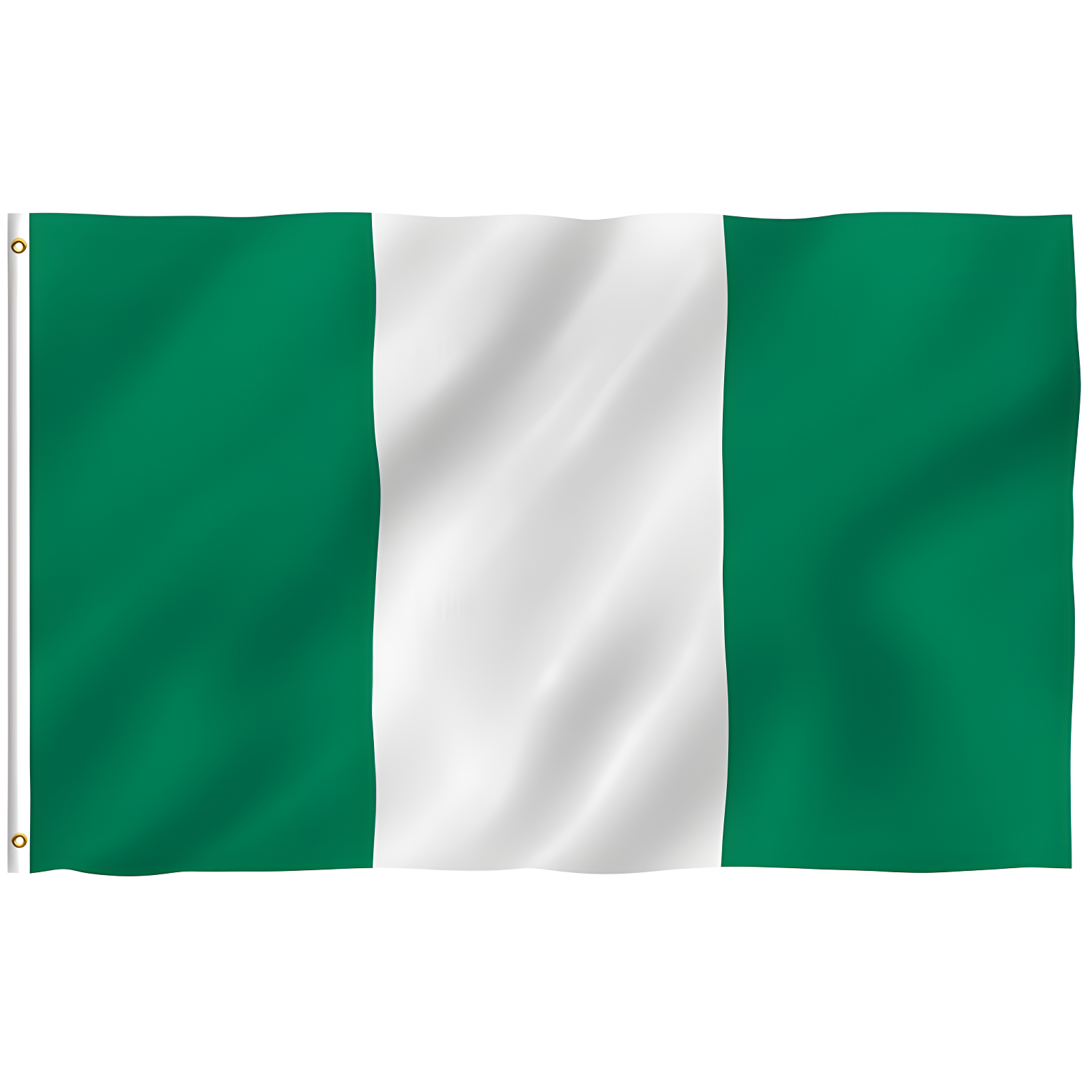 ANLEY Nigeria Flag Polyester 36 x 60 in. House Flag