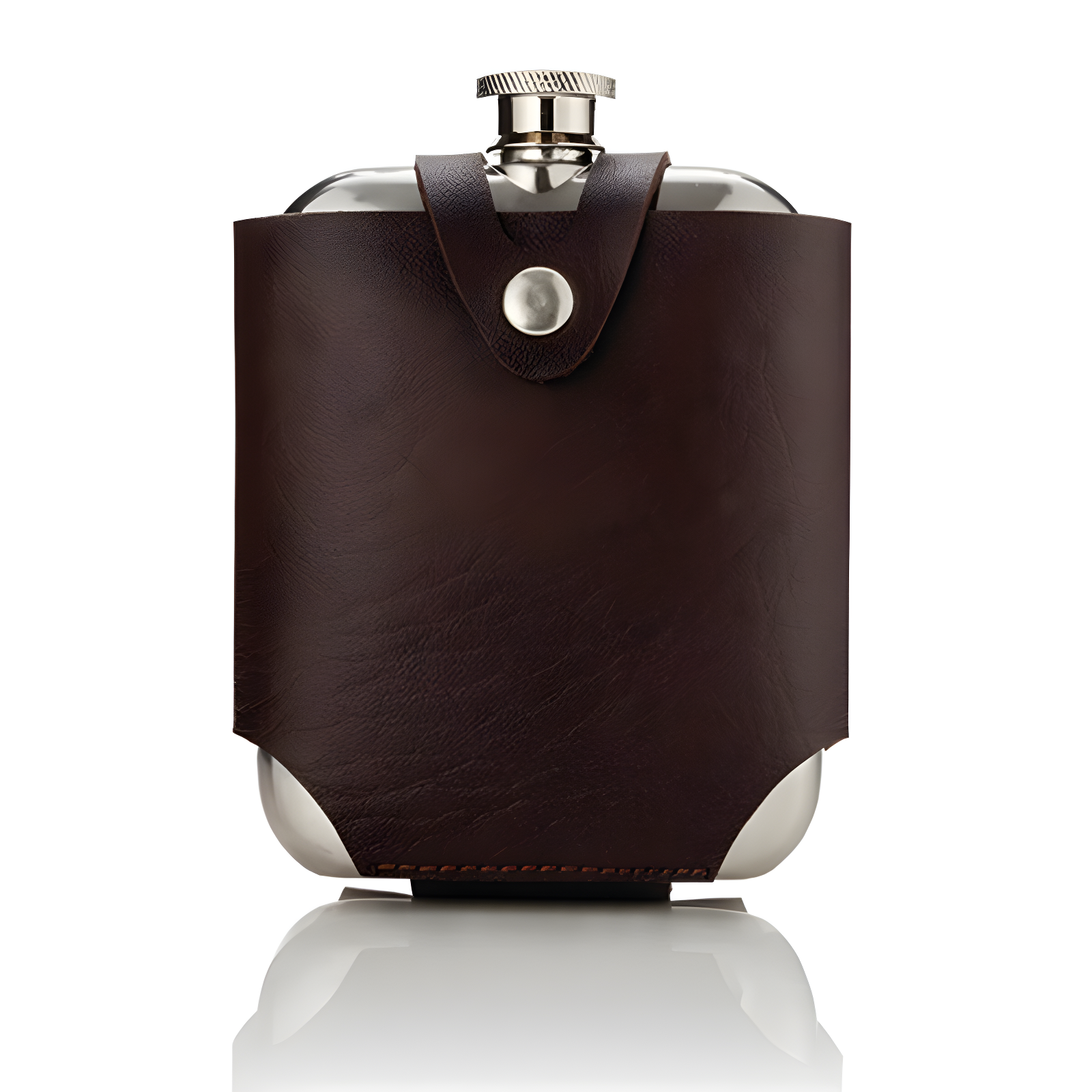 Viski Admiral Stainless Steel Flask and Traveling Case