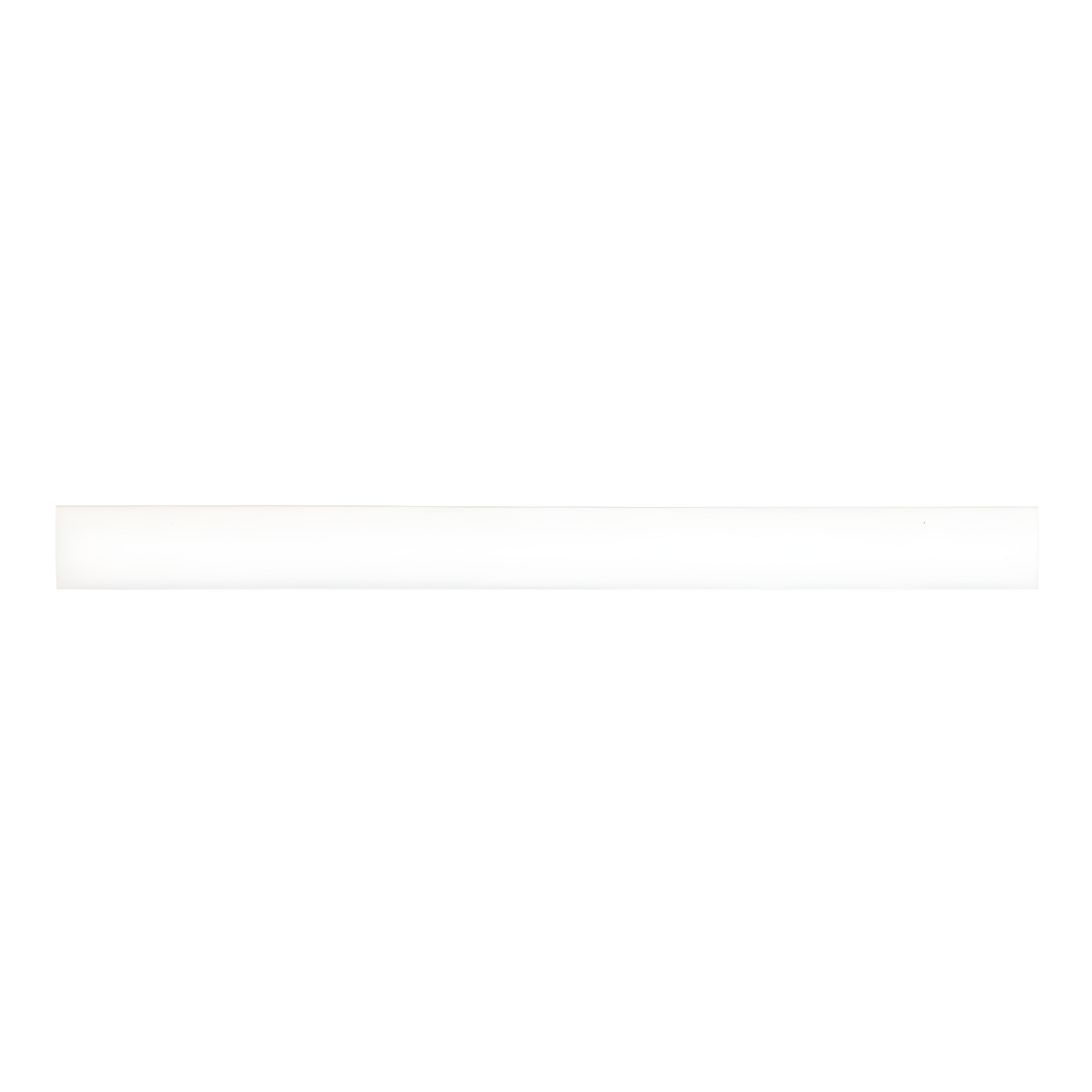 Kate & Laurel All Things Decor 3" x 42" Levie Wooden Picture Ledge Wall Shelf White: No Assembly, Wood Frame, Decorative Storage