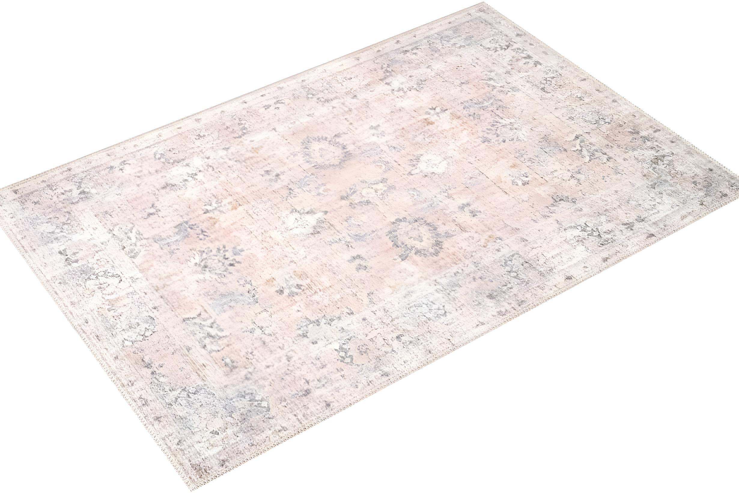 Roze Rug - Blush and Grey / 9' x 12'