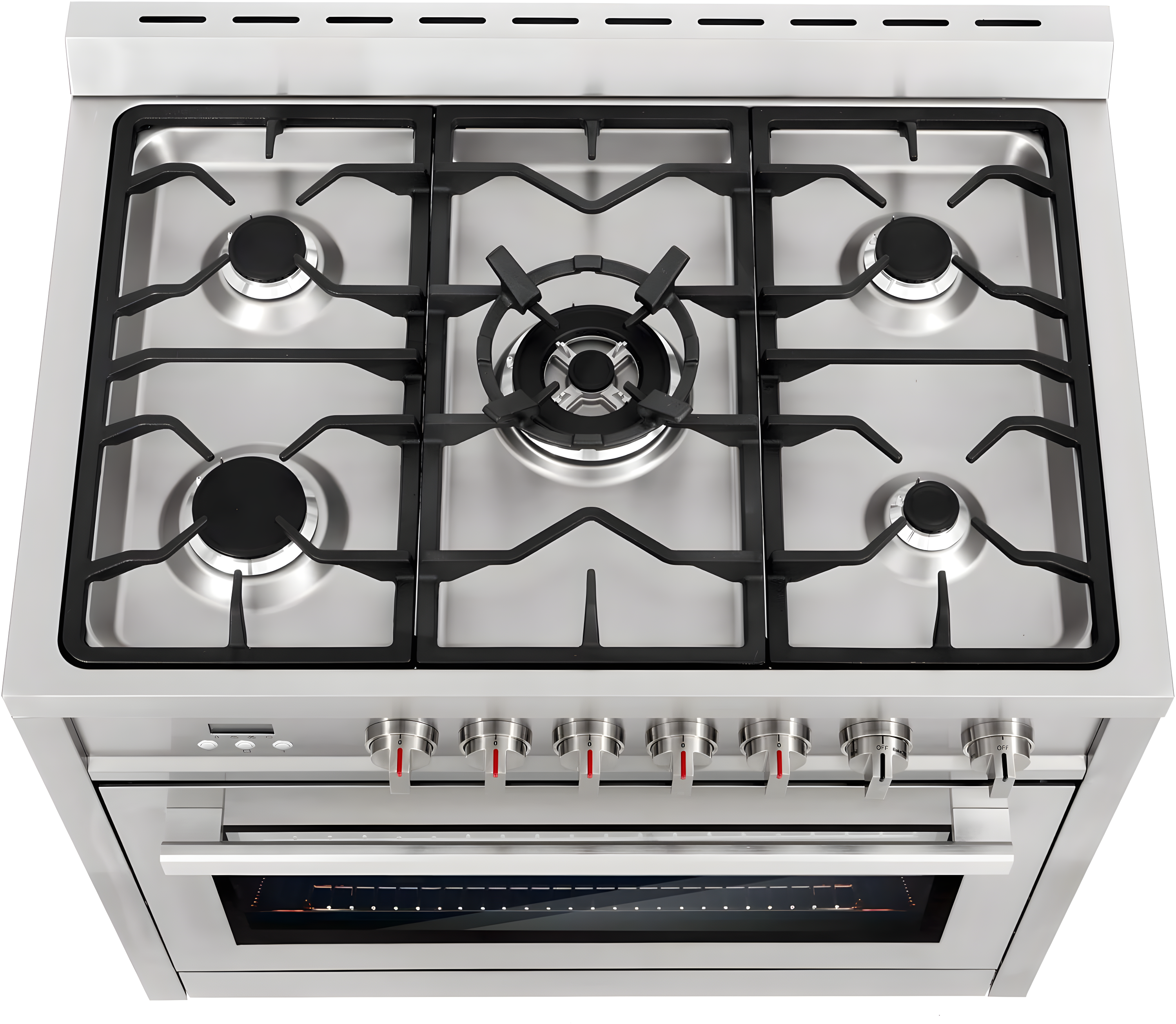 Cosmo 36-in 5 Burners 3.8-cu ft Convection Oven Freestanding Gas Range