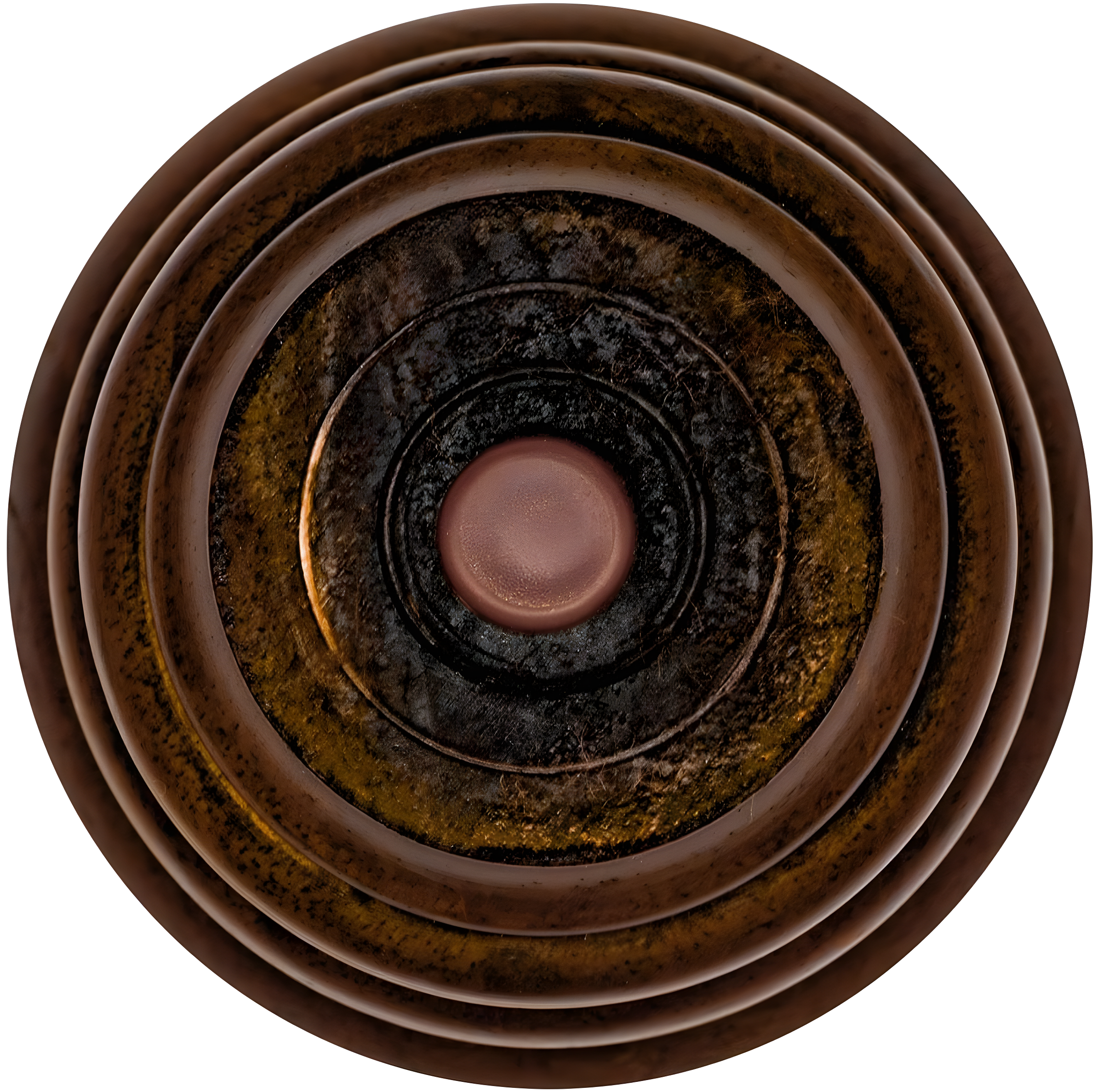 Architectural Products by Outwater L.L.C. 6 in x 4 in Solid Hardwood Round Bun Foot - 1 Piece