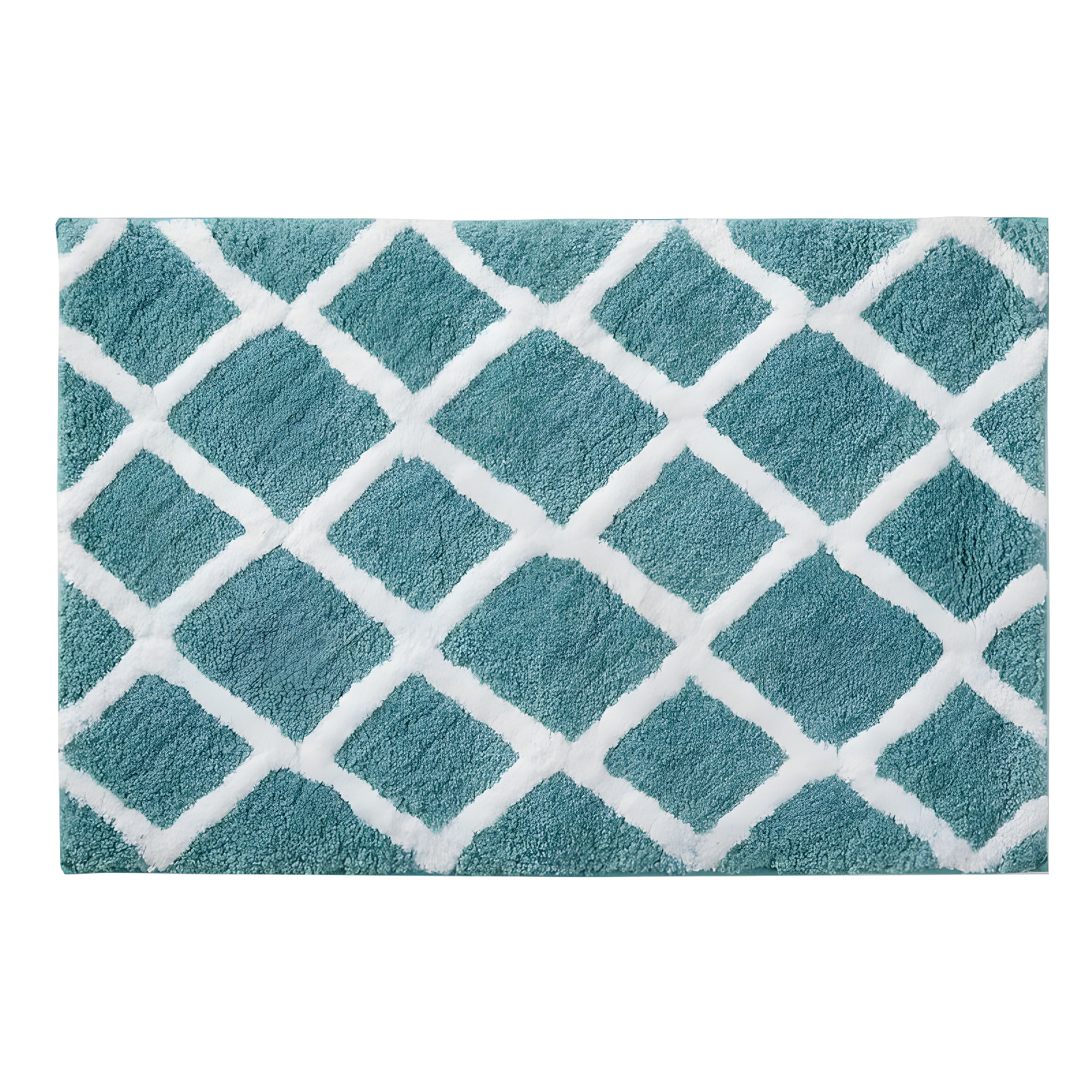 Madison Park Bittman Reversible High Pile Tufted Bath Rug