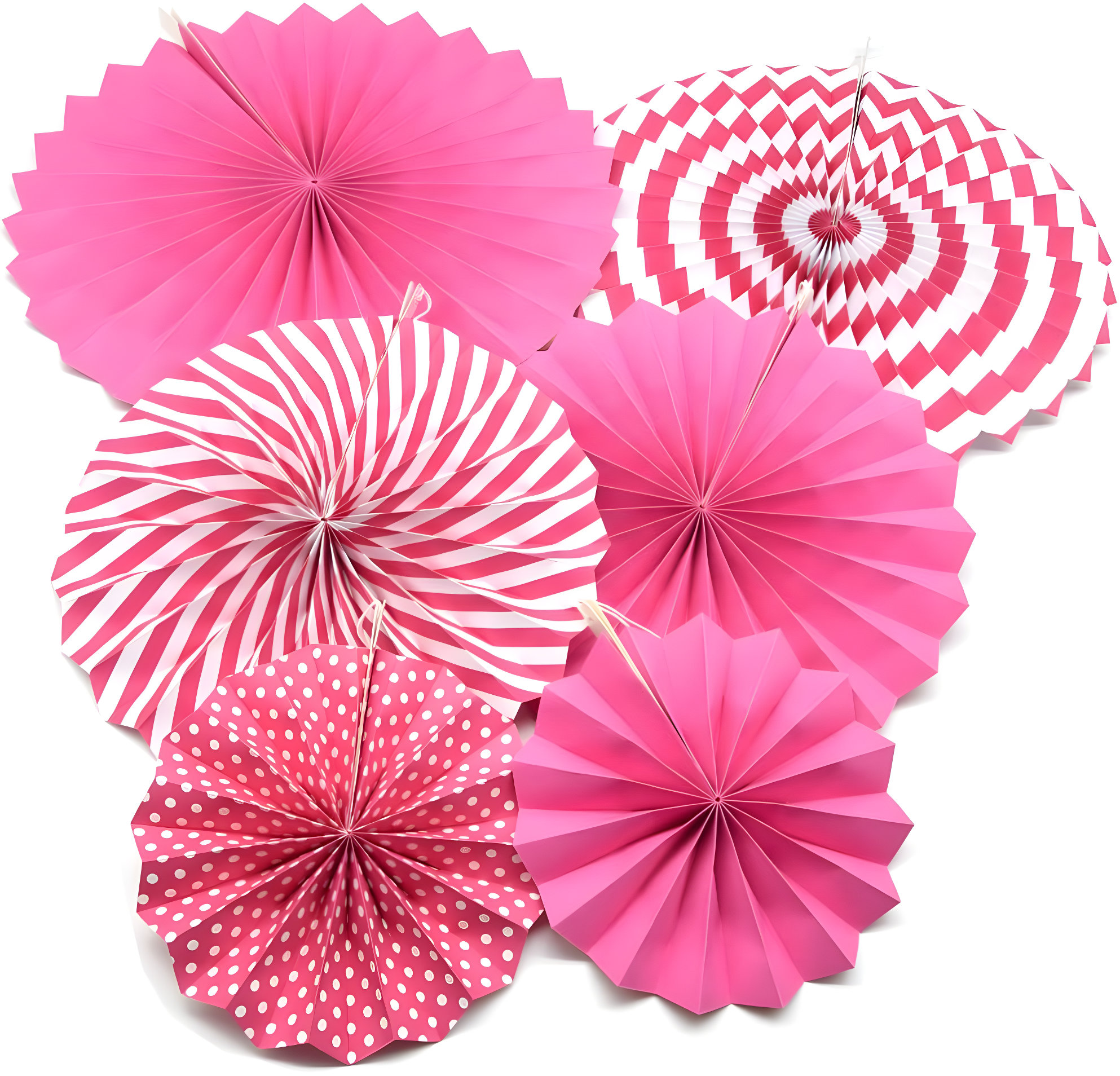 Wmenjiazihan 1 Clearance Hanging Paper Fans Party Set Silver Round Pattern Paper Garlands Decoration For Birthday Shower Graduation Retirement Set Of 6 Inverted Wobbler