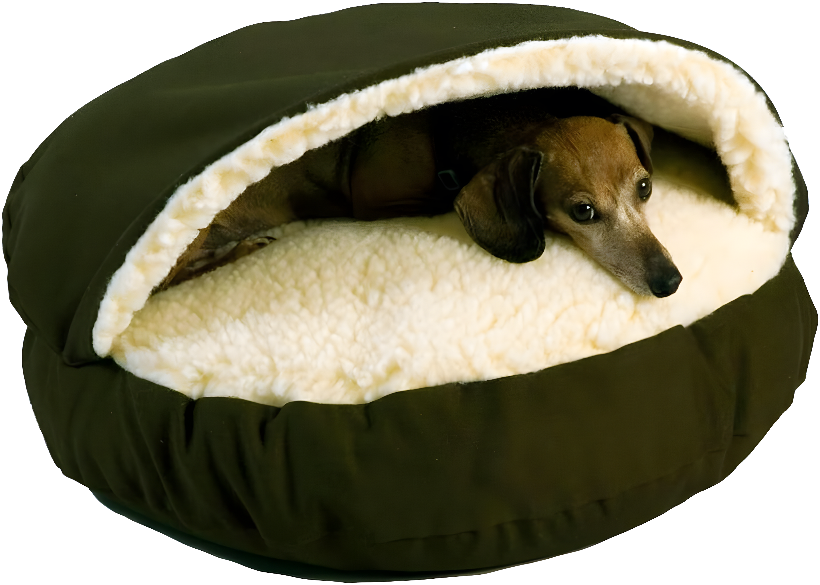 Snoozer Cozy Cave Hooded Dog Bed Poly/Cotton