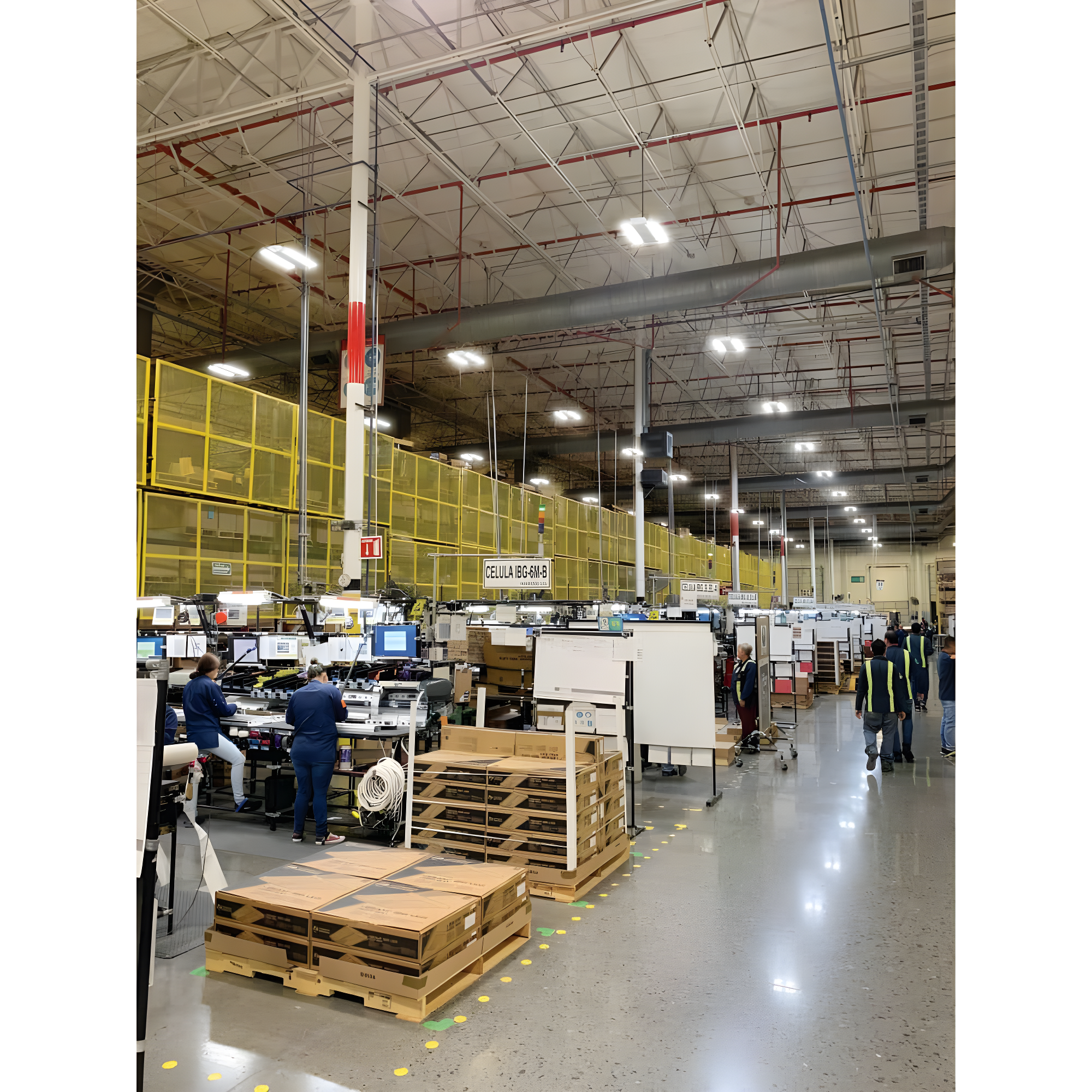 Lithonia Lighting Dimmable Rectangle High Bay Ceiling Light