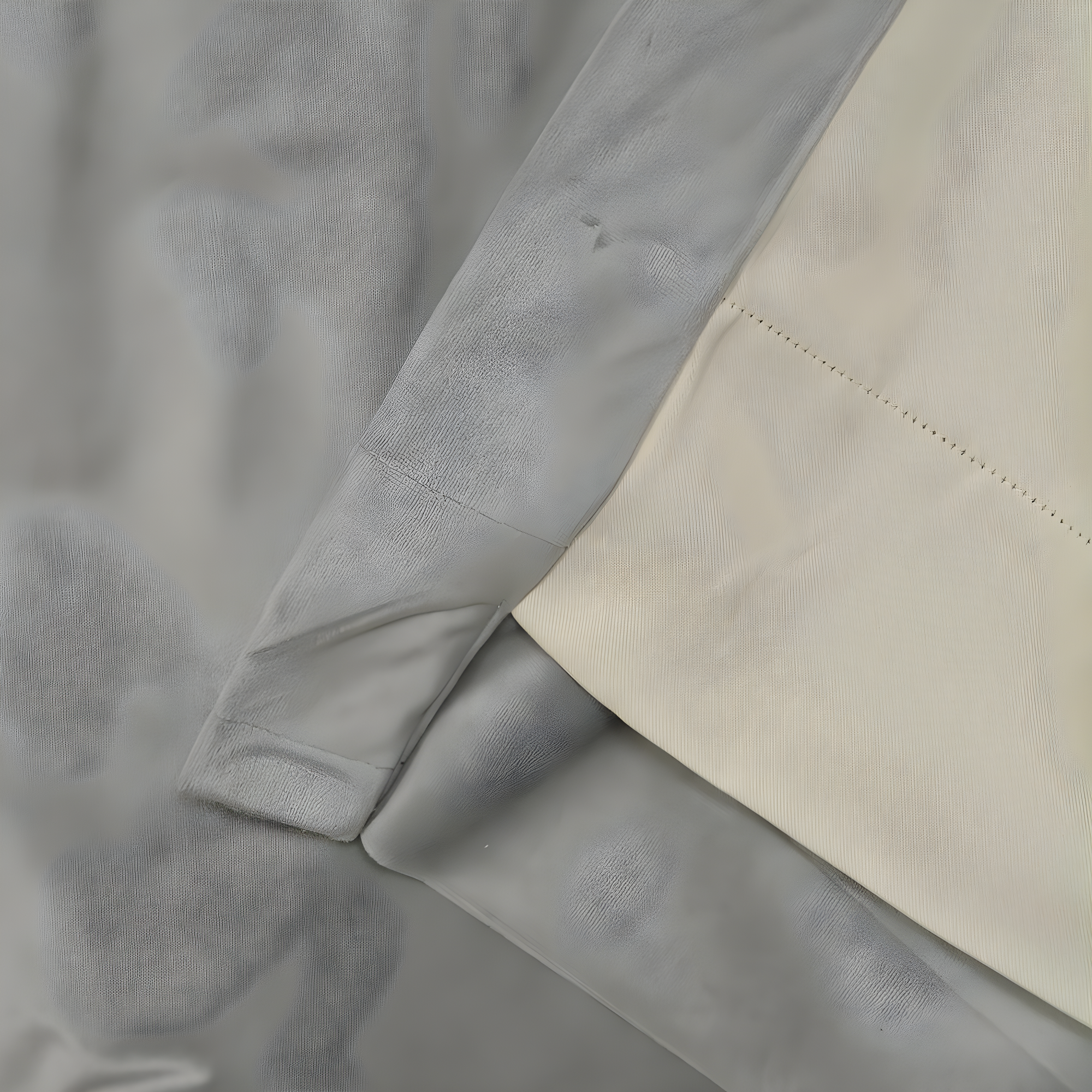 HPD Half Price Drapes Velvet Blackout Curtains/Drapes - 96 Inches Long 1 Panel Blackout Curtain Signature Pleated for Living Room & Bedroom - 25W X 96L, Silver Grey