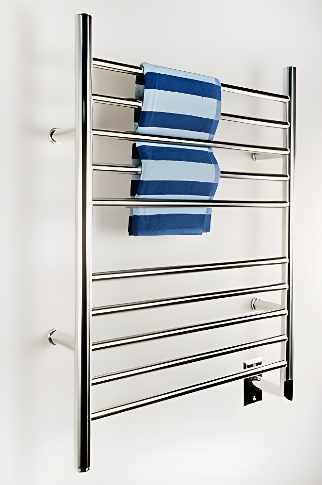 Wall Mount Electric Towel Warmer plug in or hardwired combo unit
