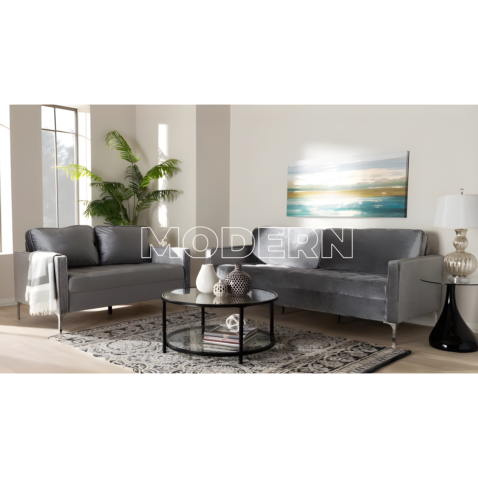 Aric Bonded Leather Ottoman - Baxton Studio: Dark Brown Footrest, Seating Bench, No Assembly Required