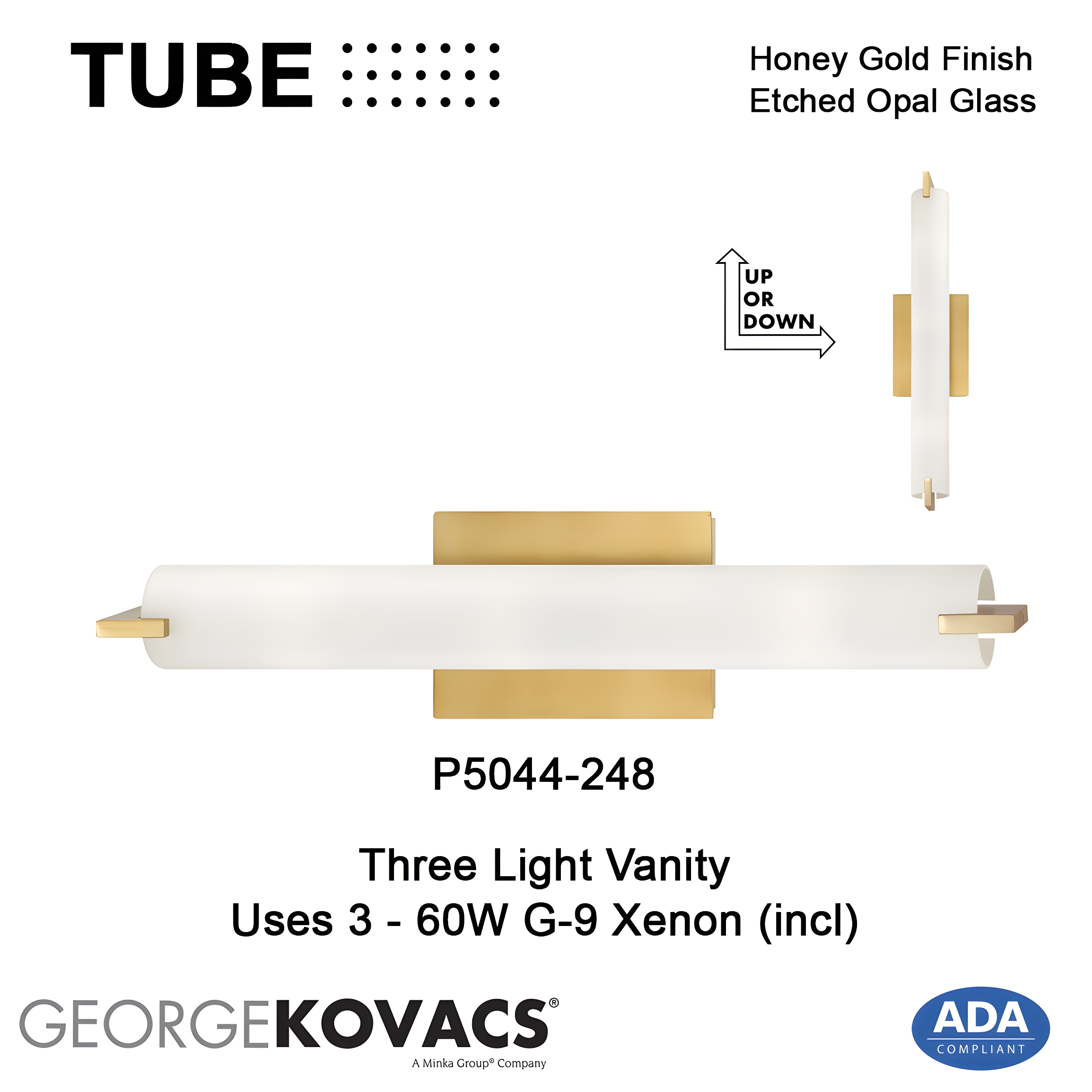 Tube Armed Sconce
