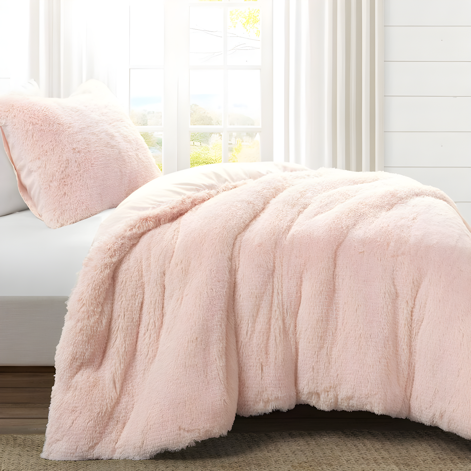 Lush Decor Reyna Microfiber 3 Piece Comforter Set