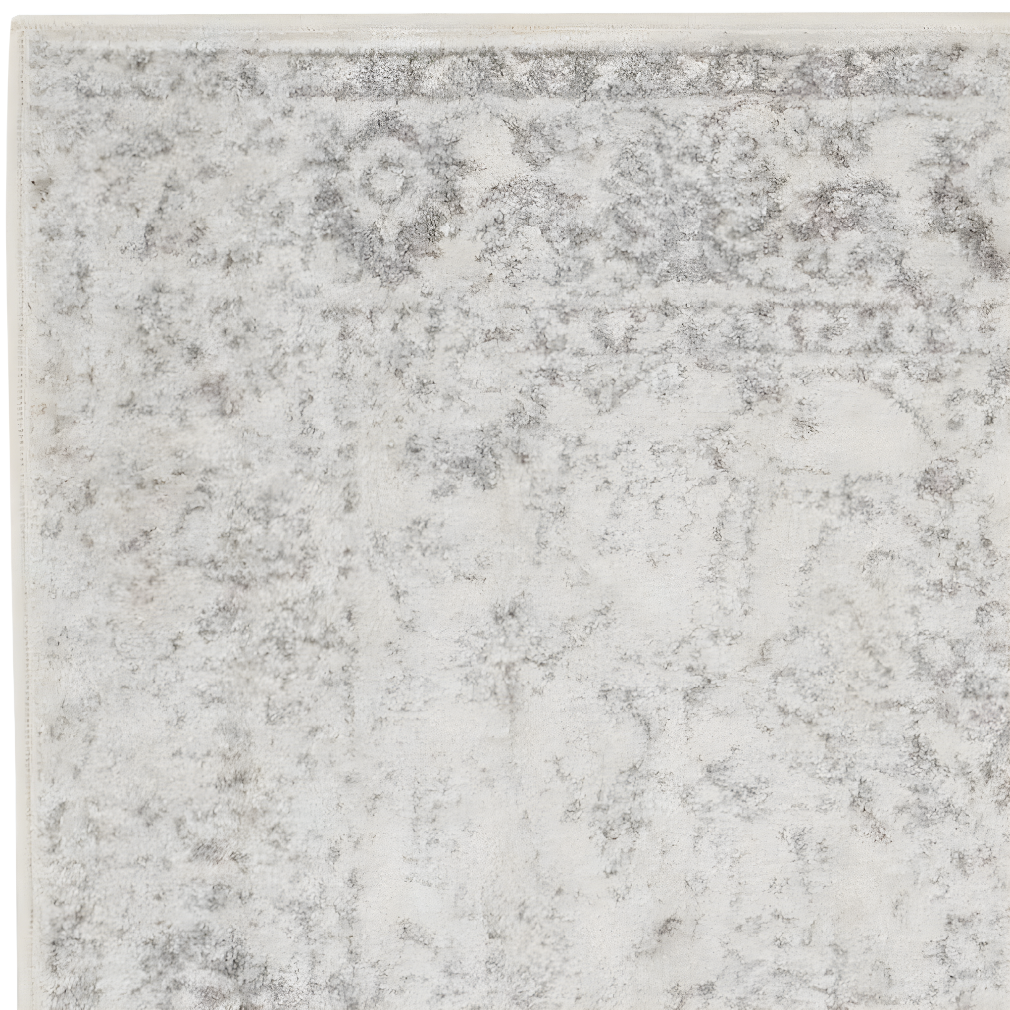 Adirondack ADR109 Machine Made Indoor Area Rug - Ivory/Silver - 4'x4' - Safavieh