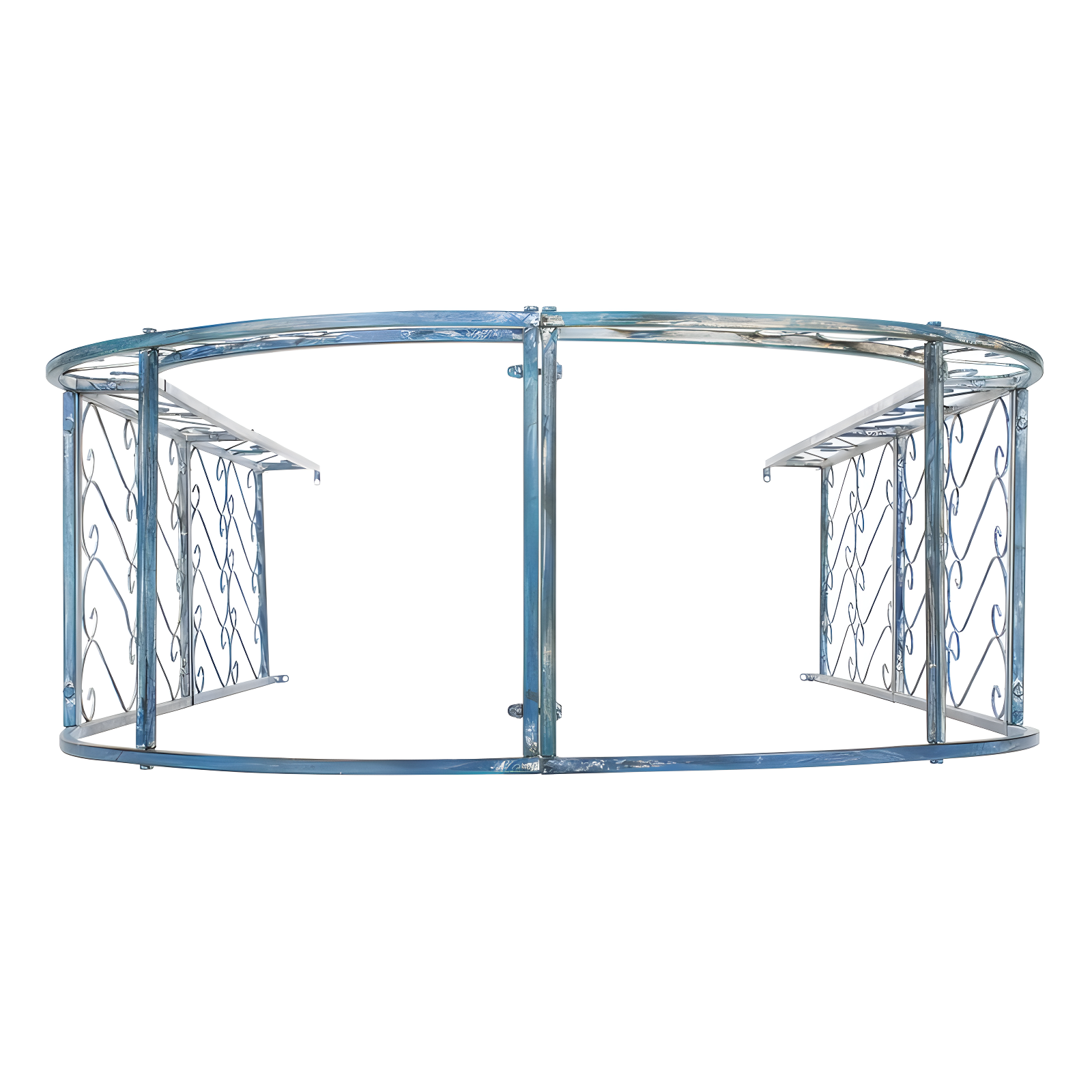 Alcott Hill® Afaan 48.5'' W x 18.5'' D Iron Arbor