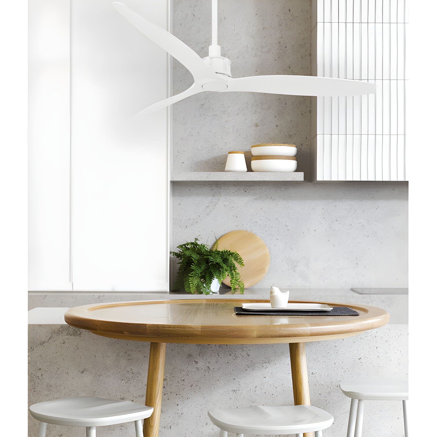 52" Zelda 3 - Blade Standard Ceiling Fan with Remote Control
