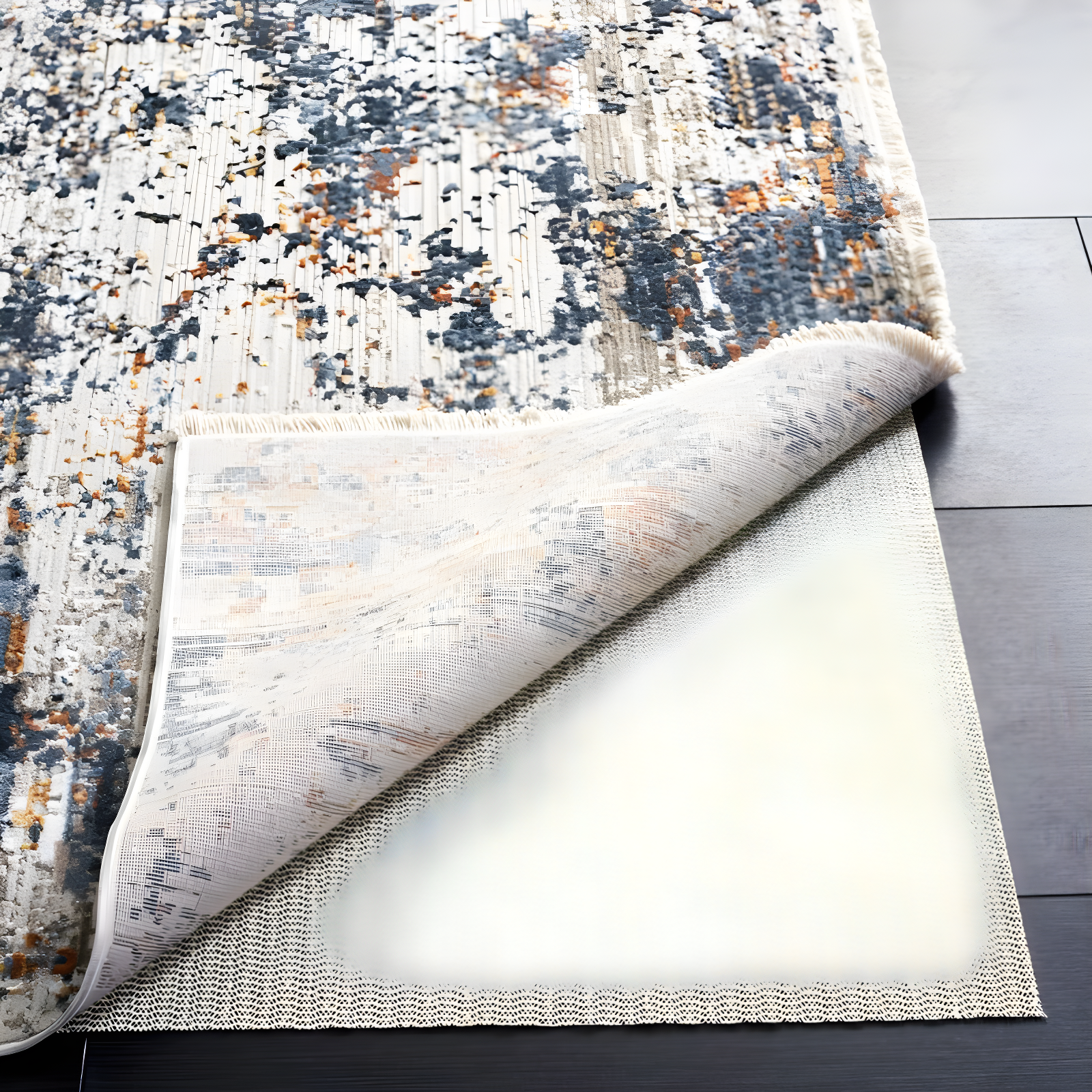 Ultra Pad PAD121 Power Loomed Indoor Rug Pad - White - 6' x 6' - Safavieh