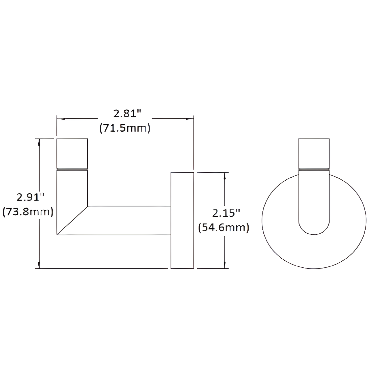 Design House Graz Robe Hook