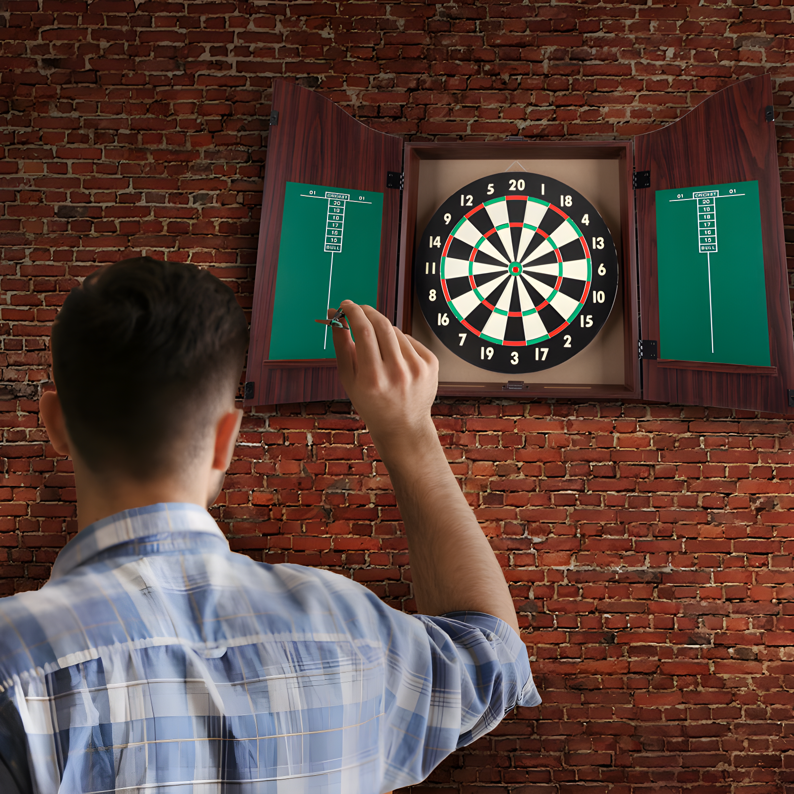 Trademark Games Trademark Games Cork Dartboard (Darts Included)