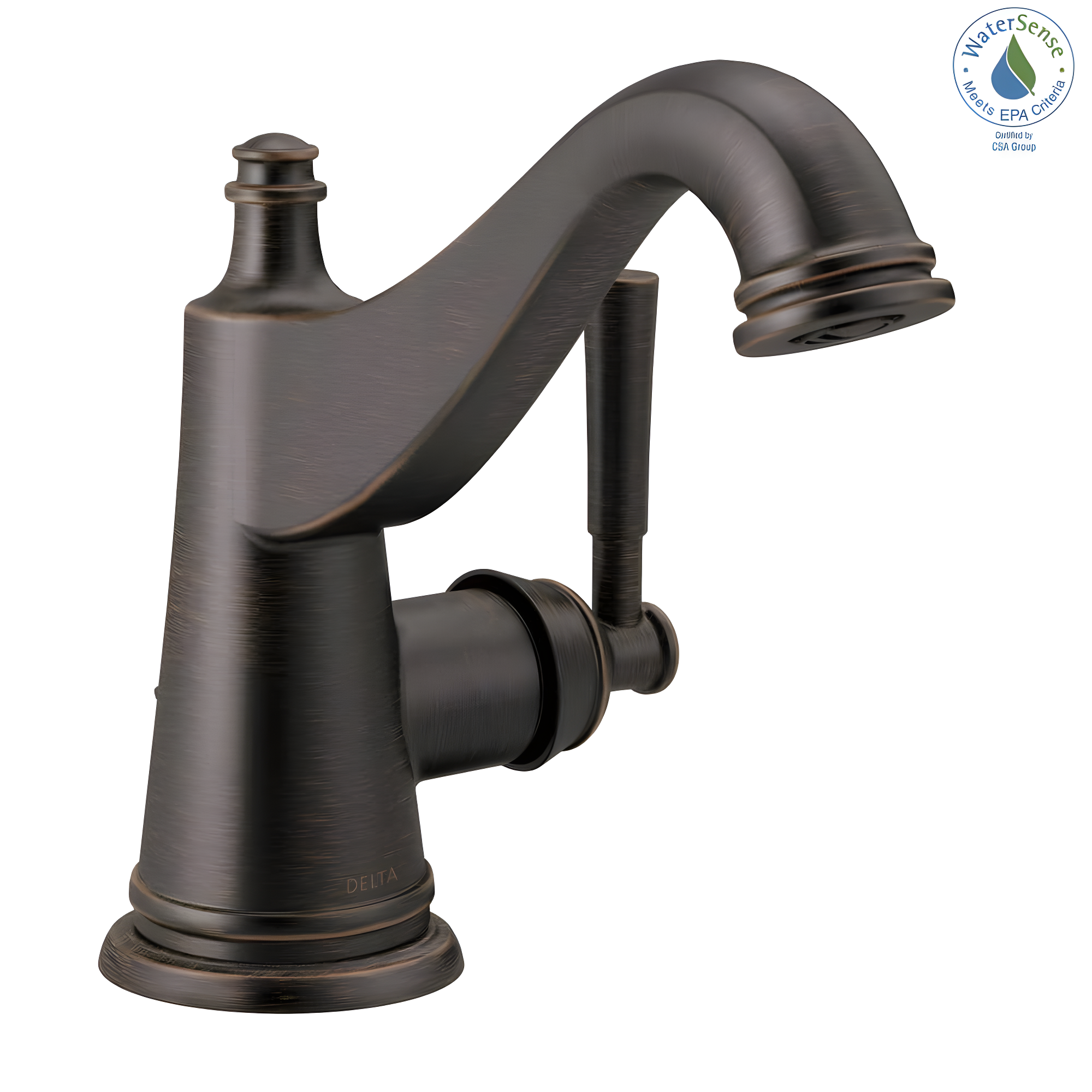 Mylan Single Hole Bathroom Faucet with Drain Assembly, Single Handle Bathroom Sink Faucet
