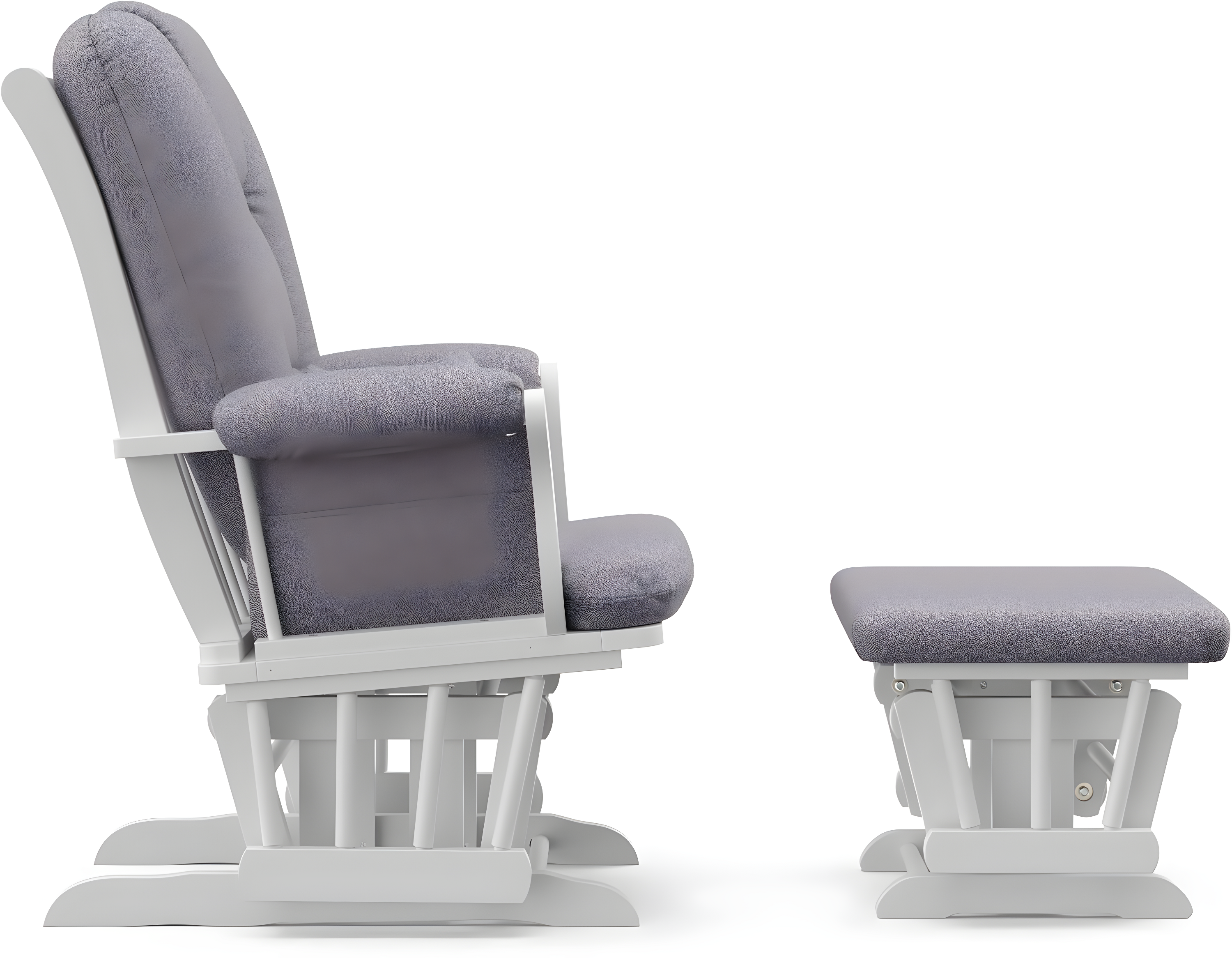 Tuscany Rocking Chair Glider with Ottoman