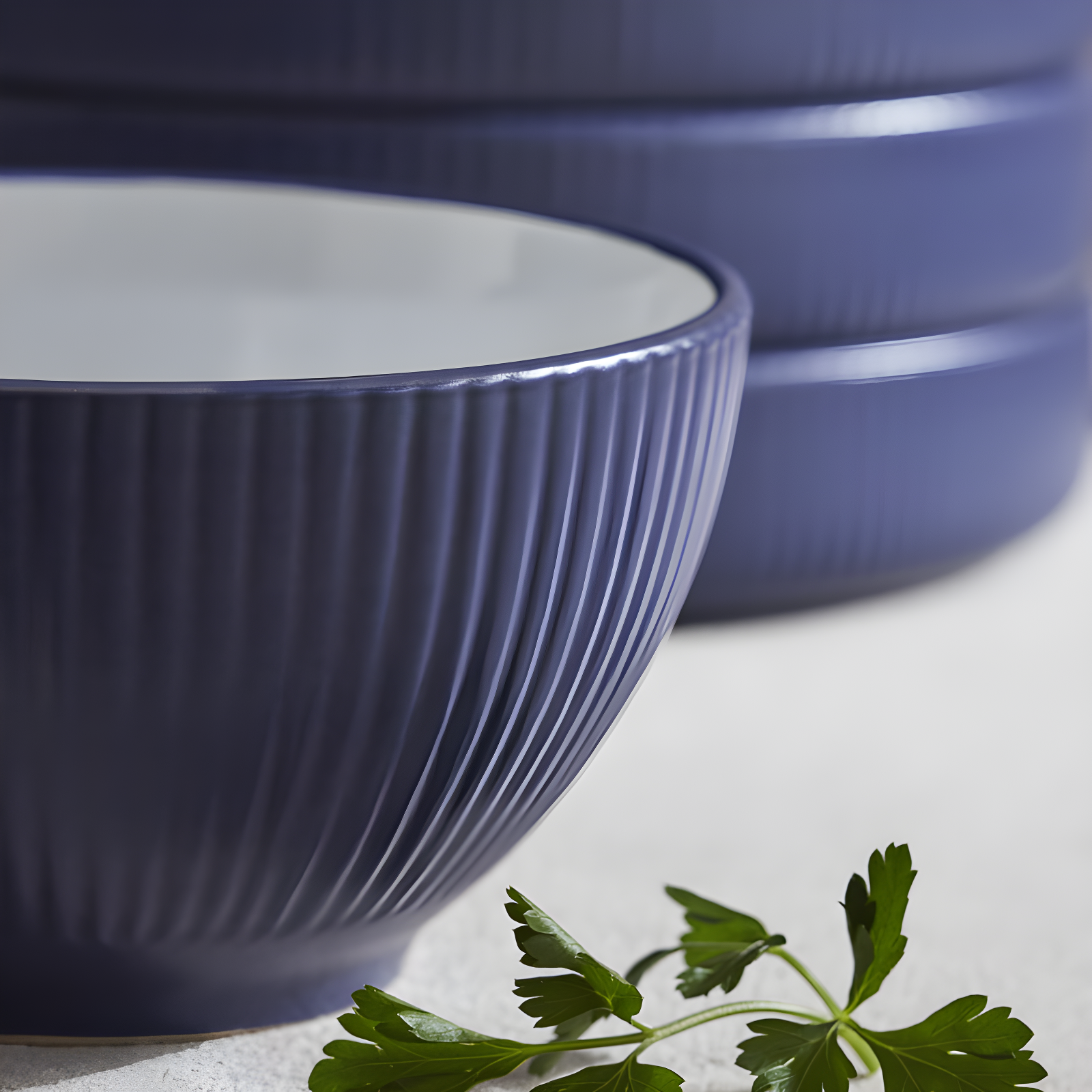 Christian Siriano Larosso 12-Piece Dinnerware Set with Dinner Bowls and Pasta Bowls, Stoneware