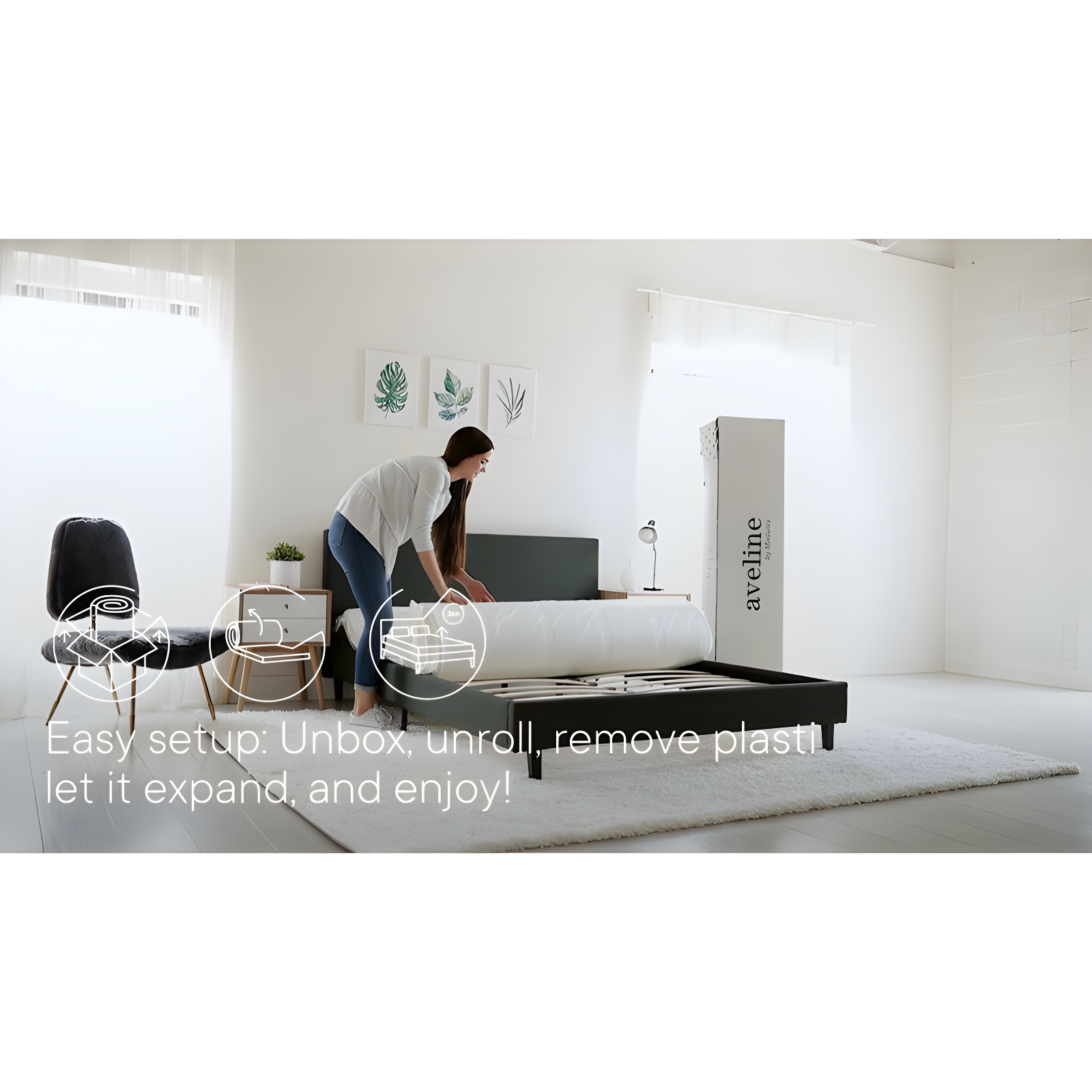 Modway Modway Aveline Memory Foam Mattress