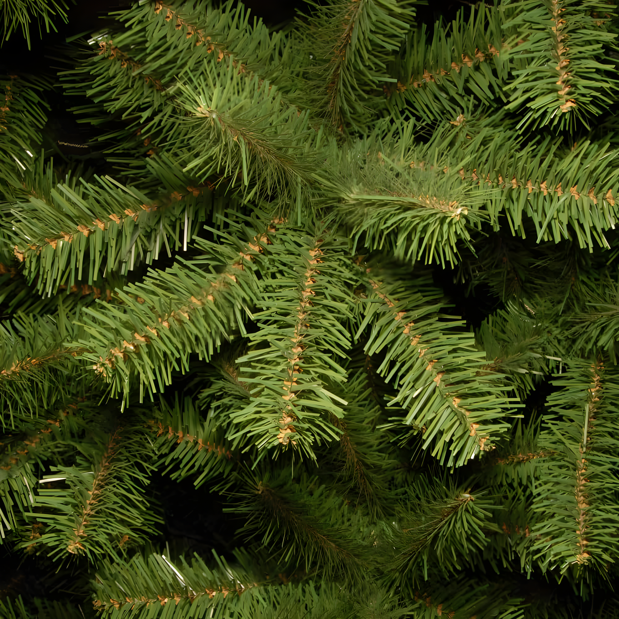 7.5' Unlit Hinged North Valley Spruce Artificial Christmas Tree - National Tree Company