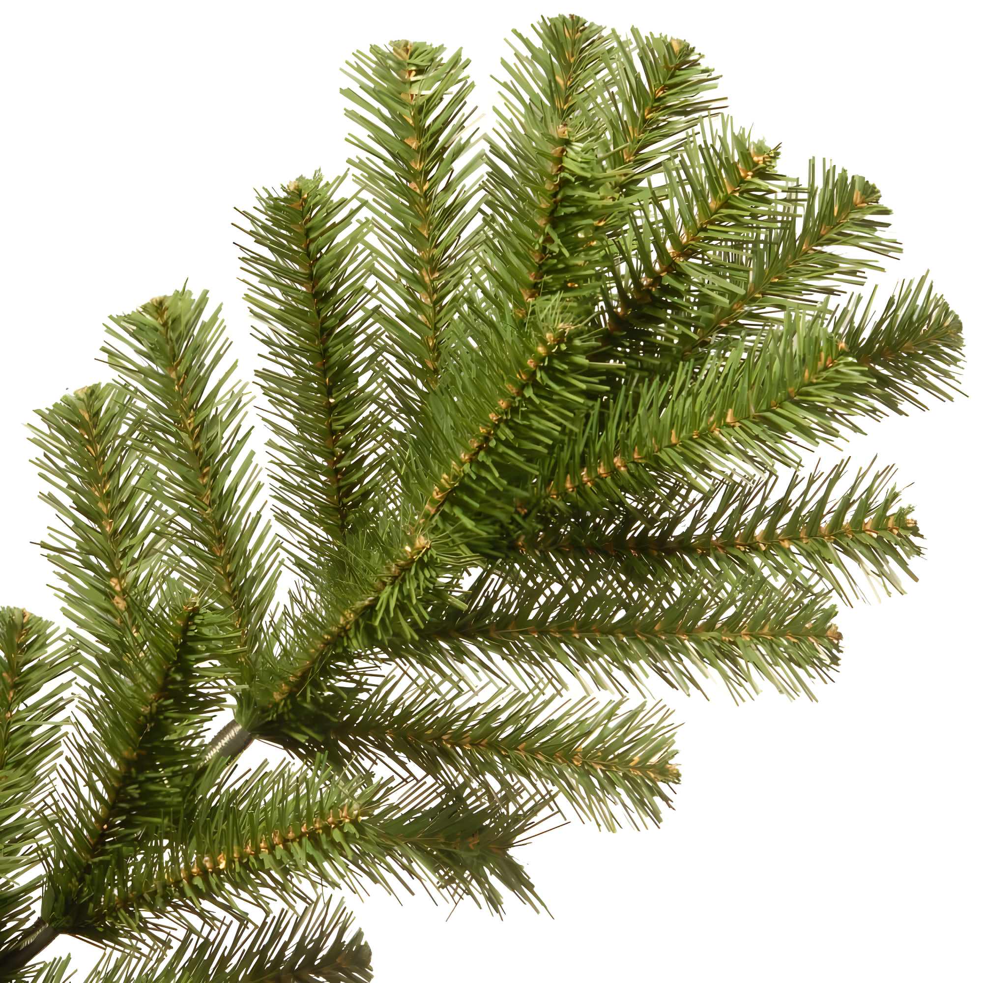 7.5' Unlit Hinged North Valley Spruce Artificial Christmas Tree - National Tree Company