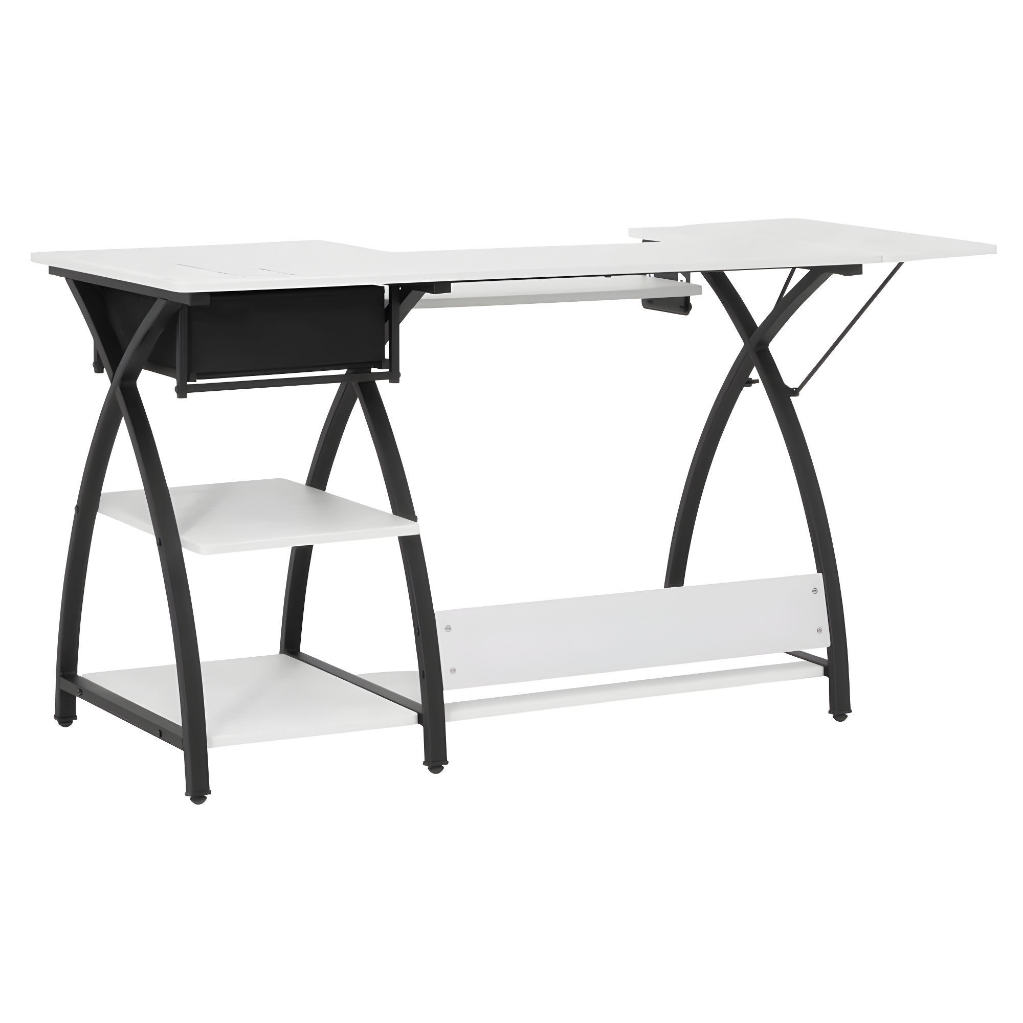 47.25'' x 23.5'' Sewing Table with Sewing Machine Platform