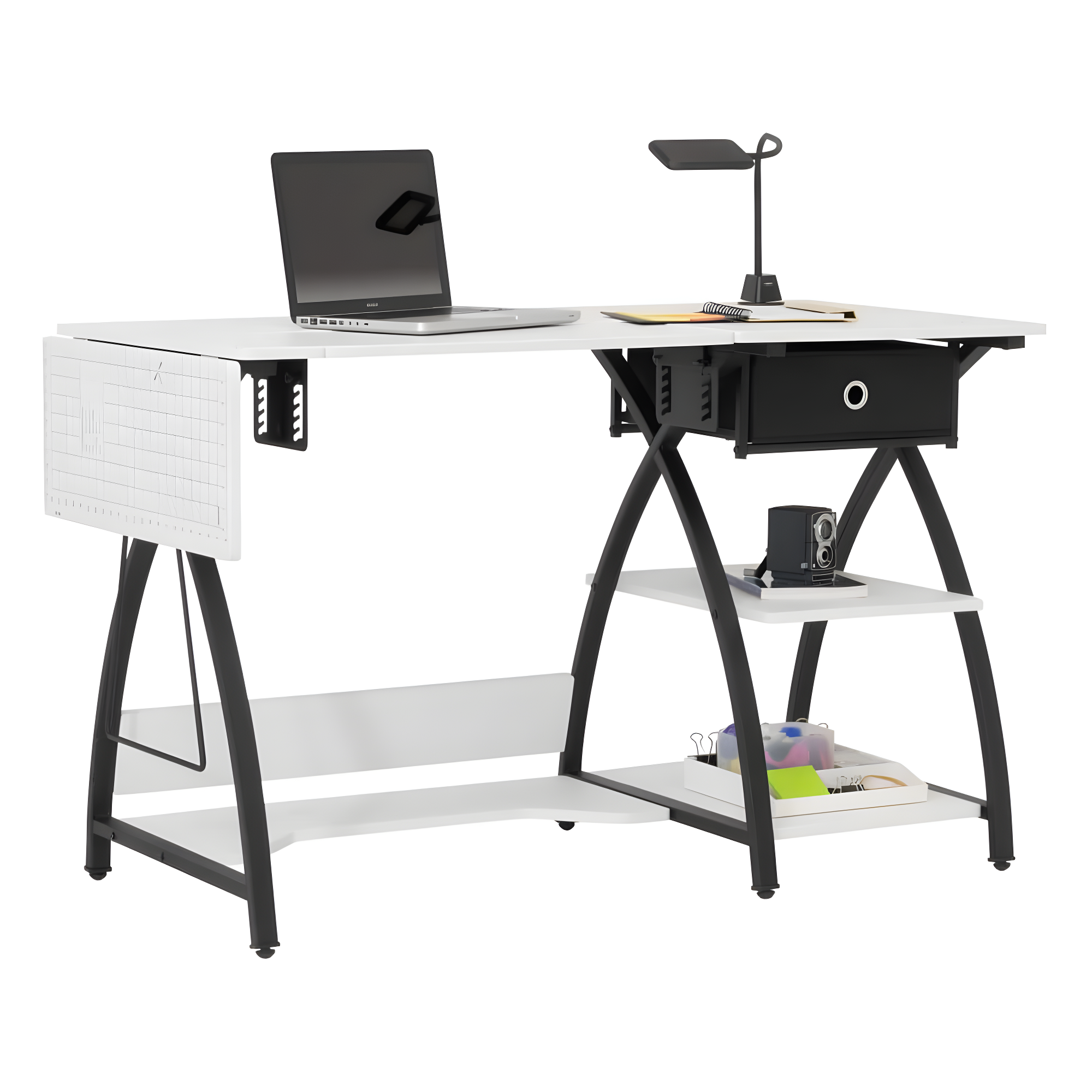 47.25'' x 23.5'' Sewing Table with Sewing Machine Platform