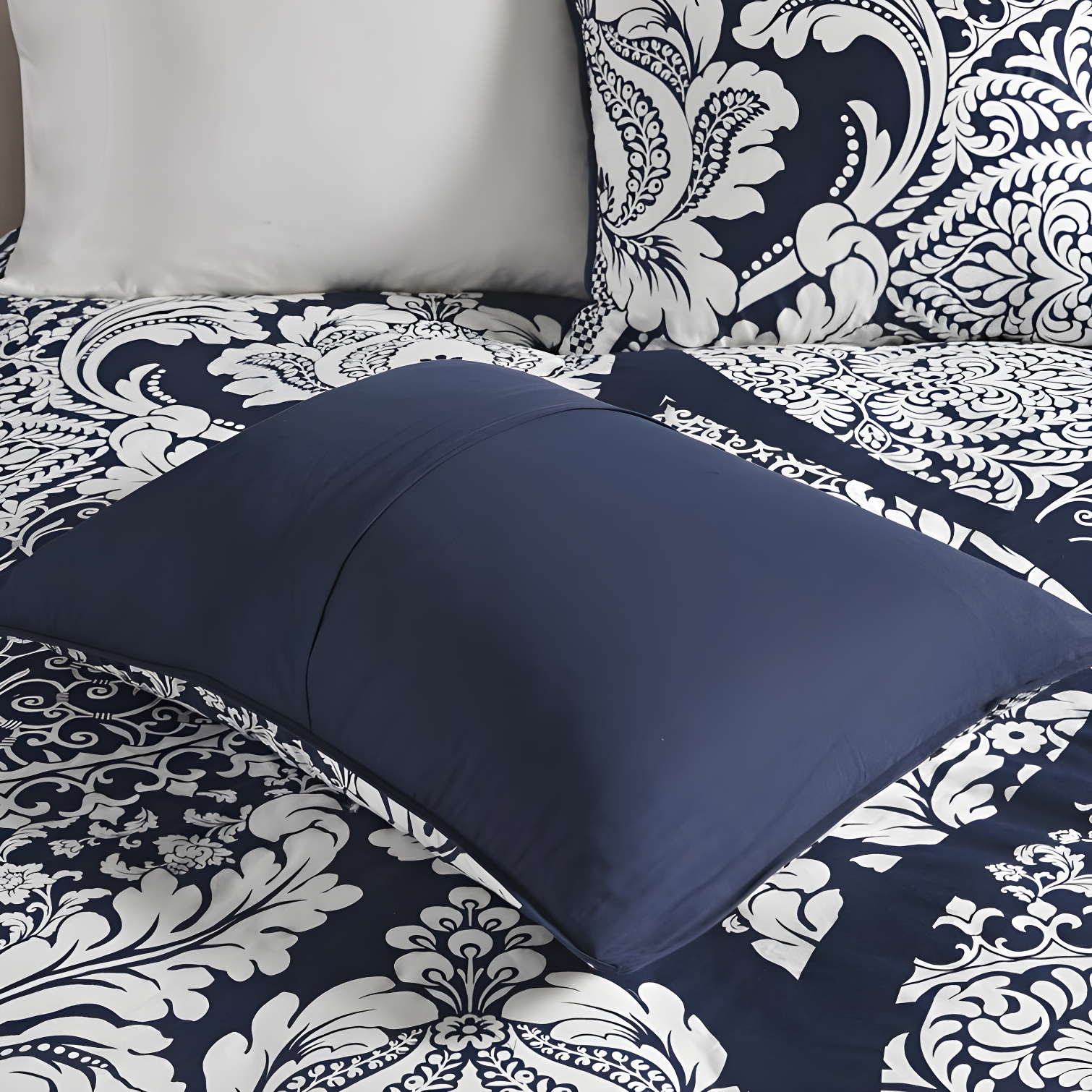 Madison Park Vienna 7 Piece Cotton Printed Comforter Set