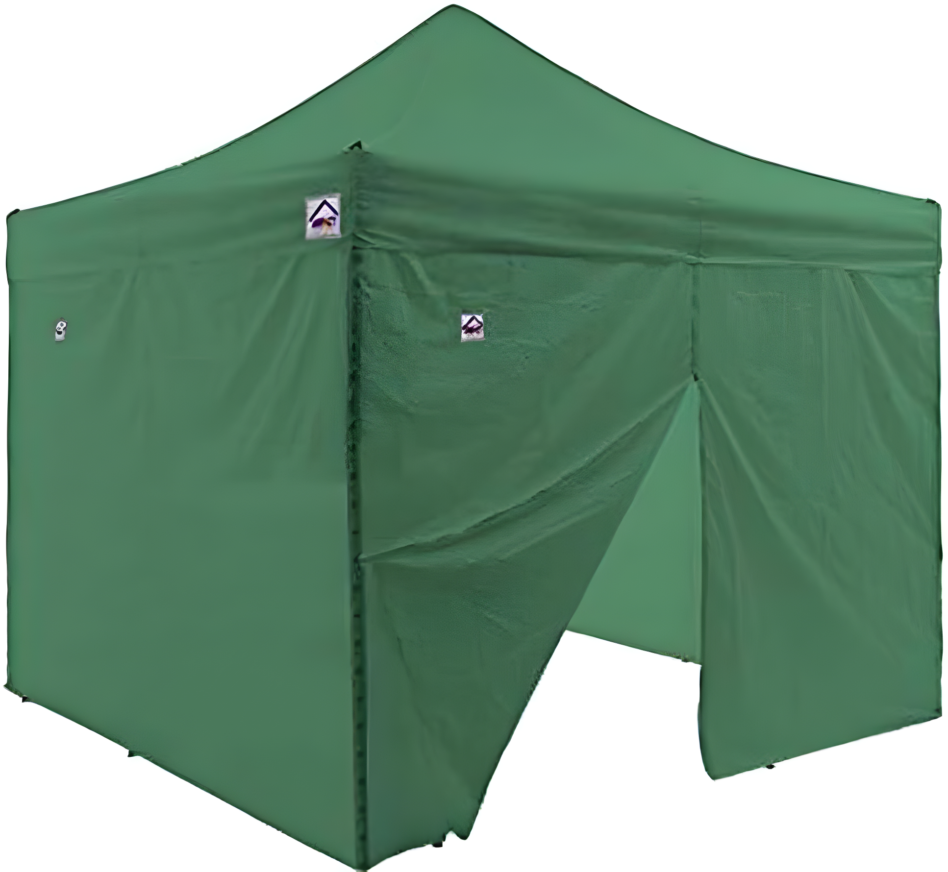 Impact Canopy 10 x 10 Canopy 4 Sidewalls, Outdoor Gazebo Canopy Replacement Walls Only, Black