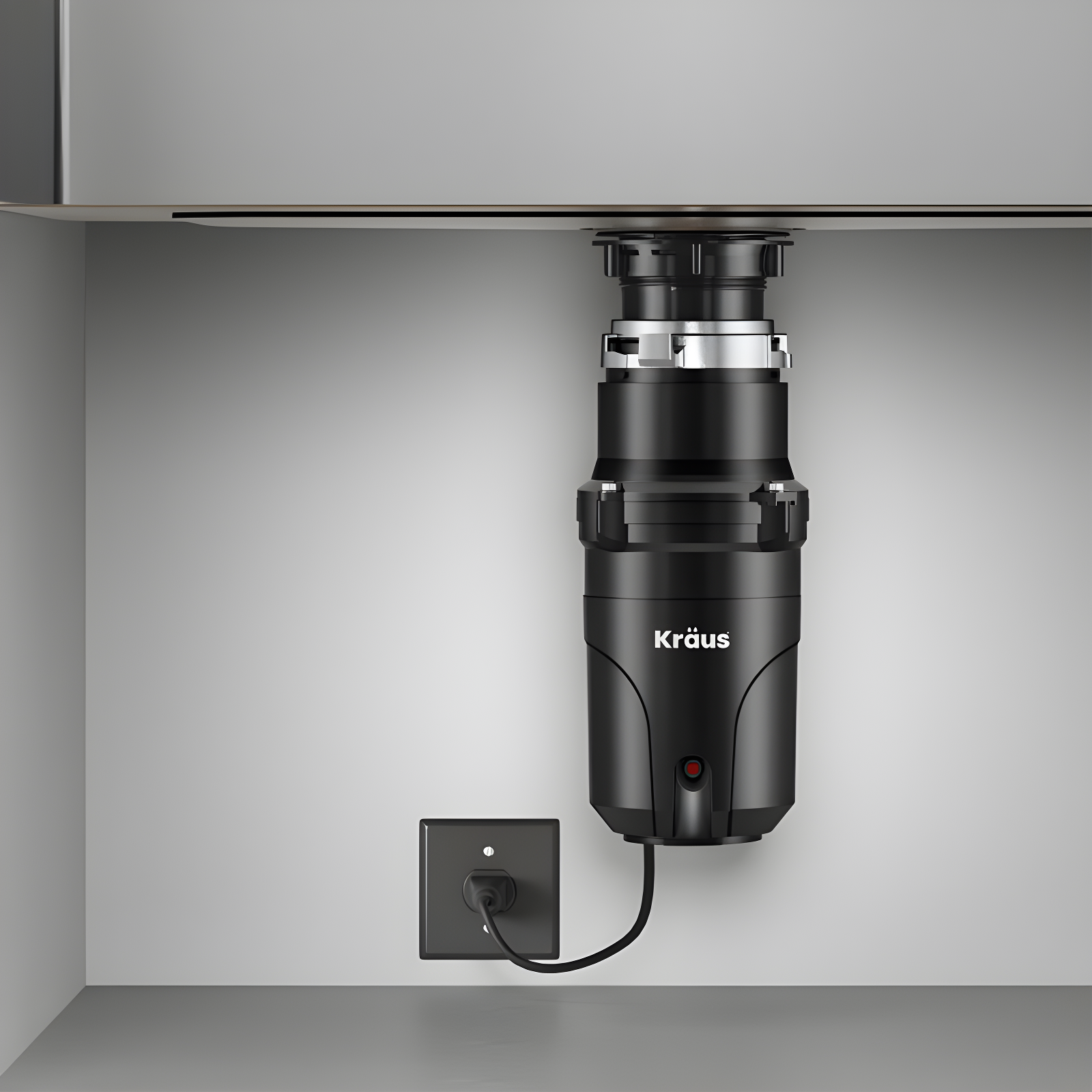 Kraus WasteGuard 1/2 HP Continuous Garbage Disposal