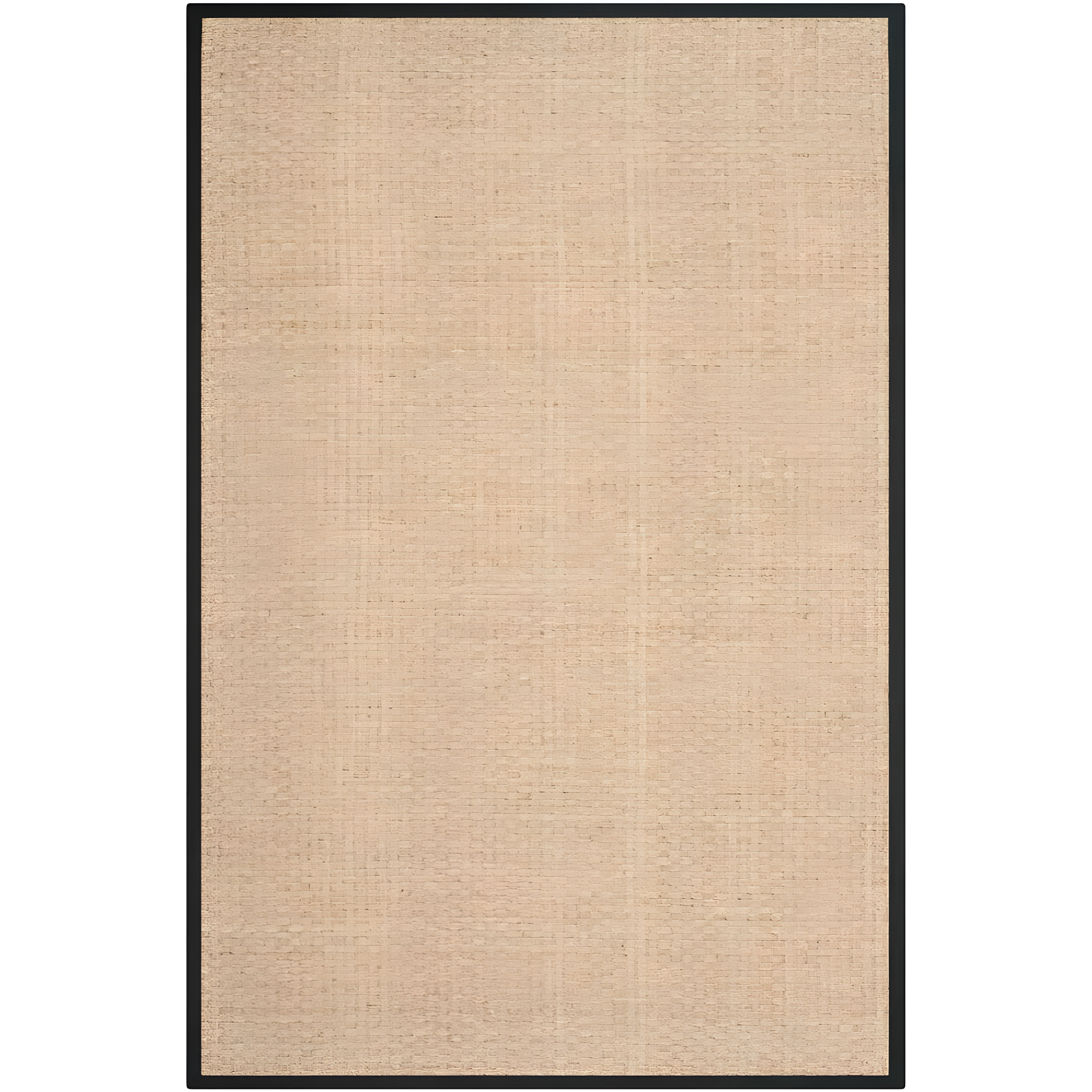 Natural Fiber NF114 Power Loomed Area Rug - Natural/Black - 6'x9' - Safavieh.